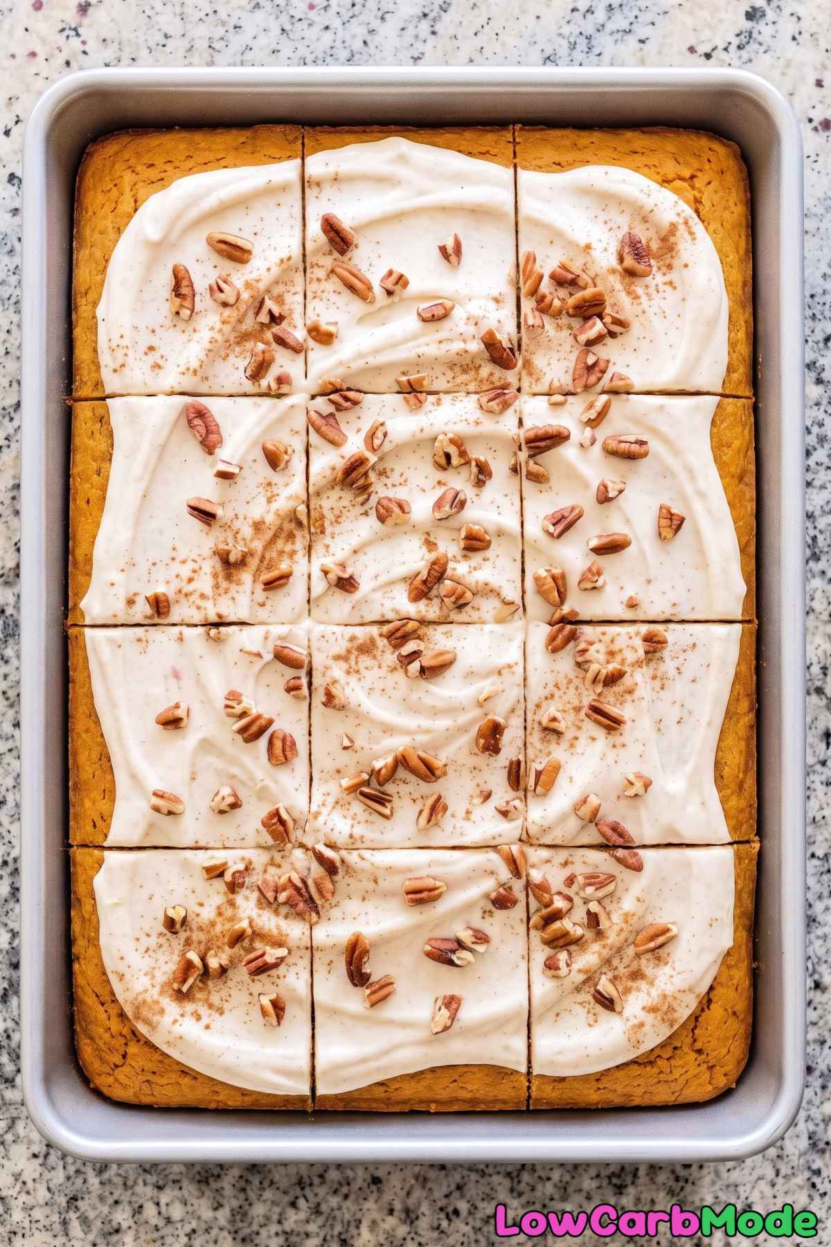 Soft keto pumpkin spice cake