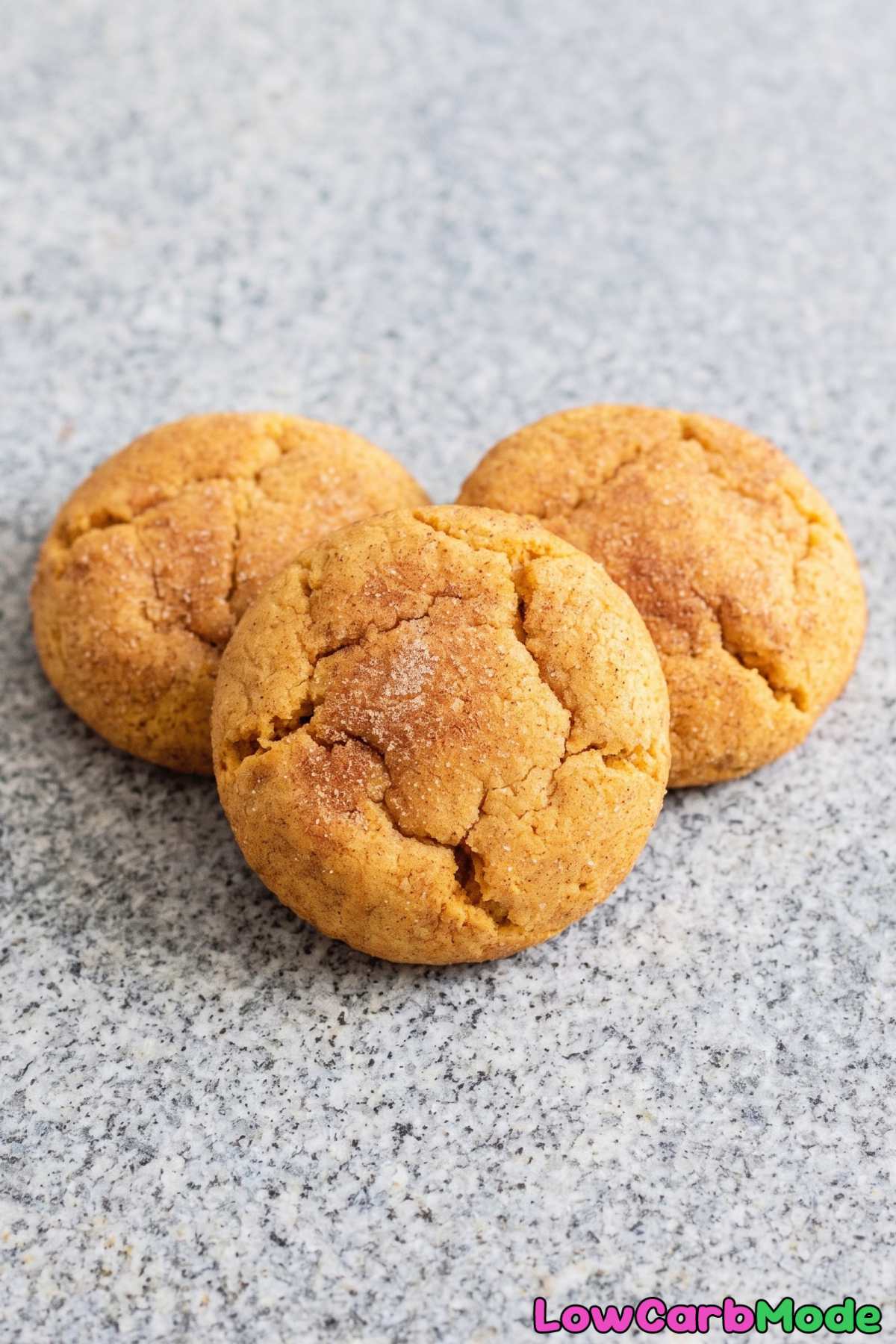 Homemade low carb pumpkin cookies
