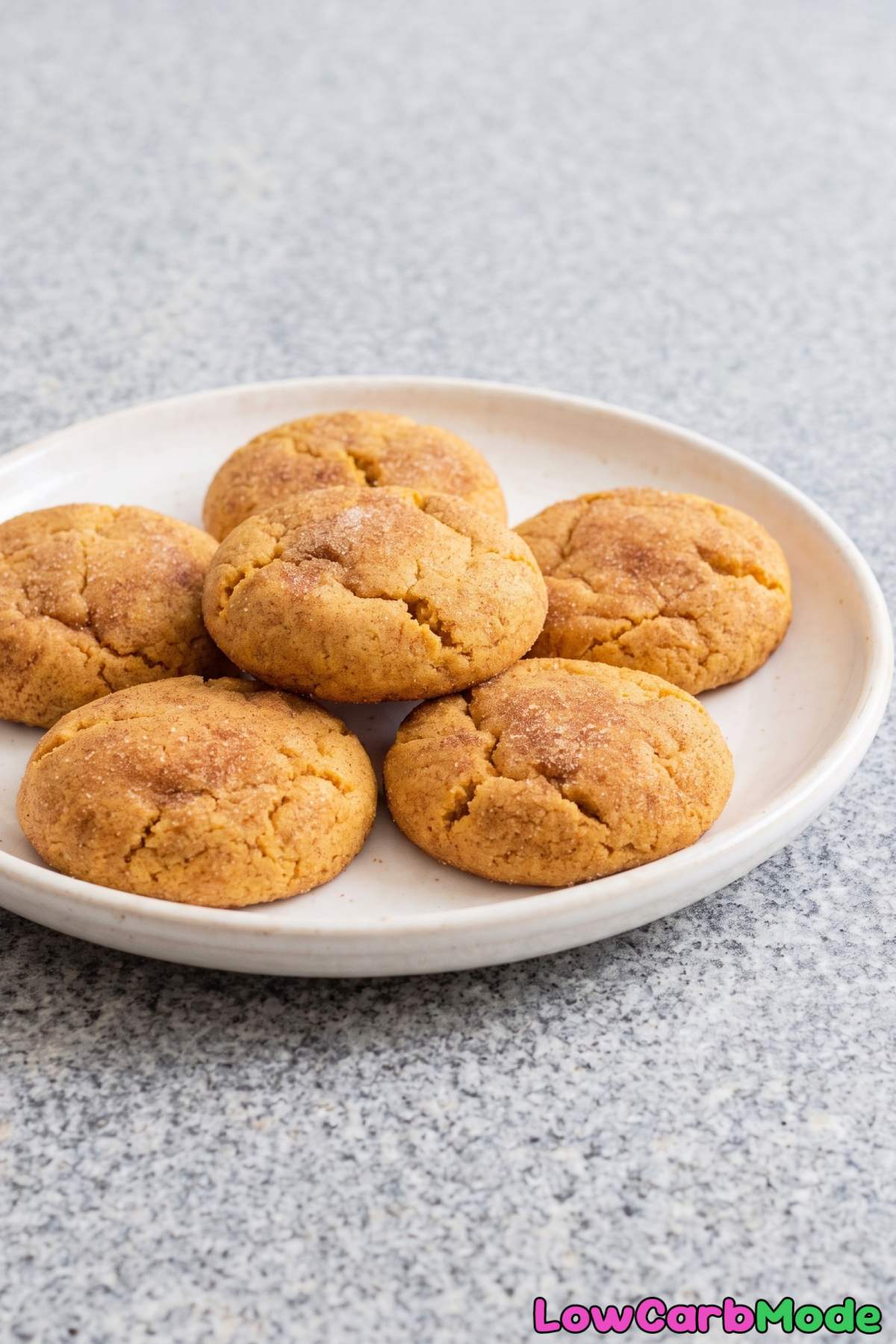 Cinnamon keto pumpkin cookies