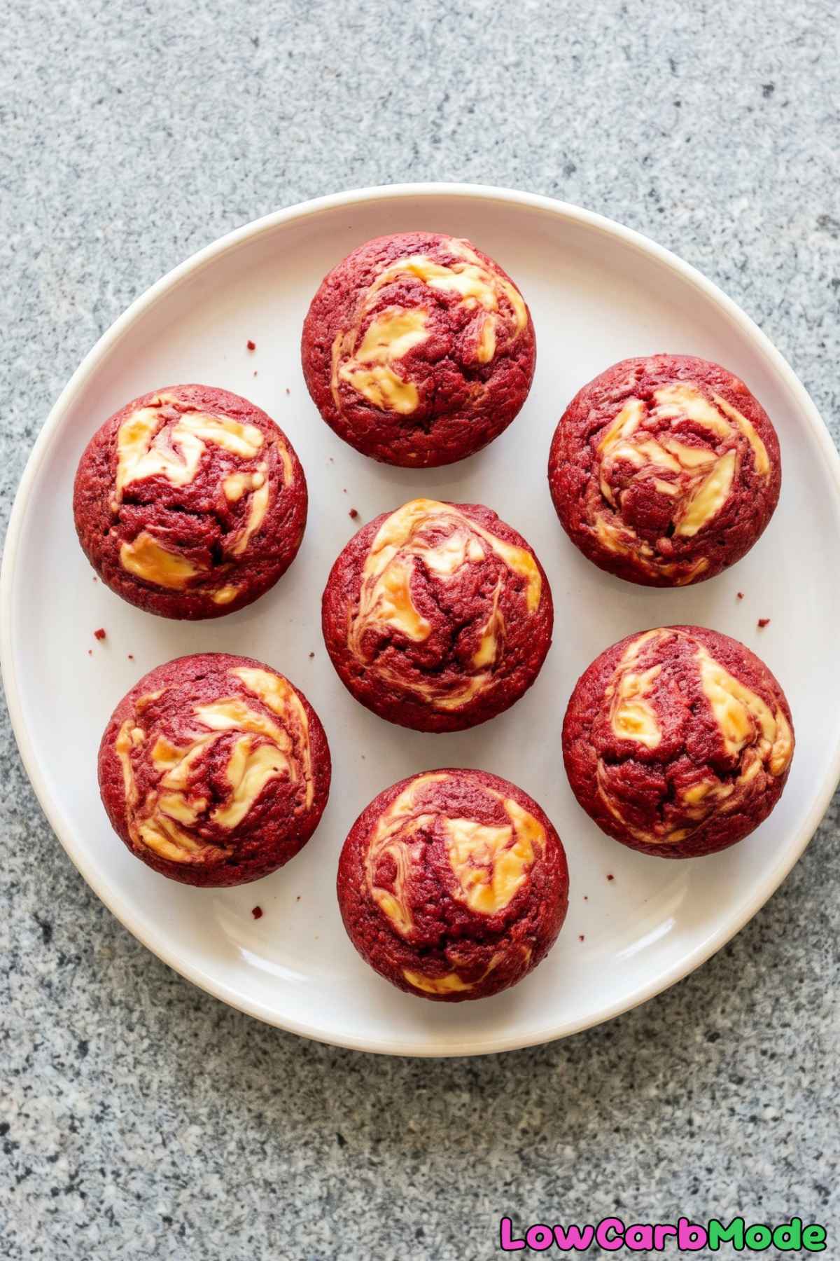 soft red velvet cream cheese muffins