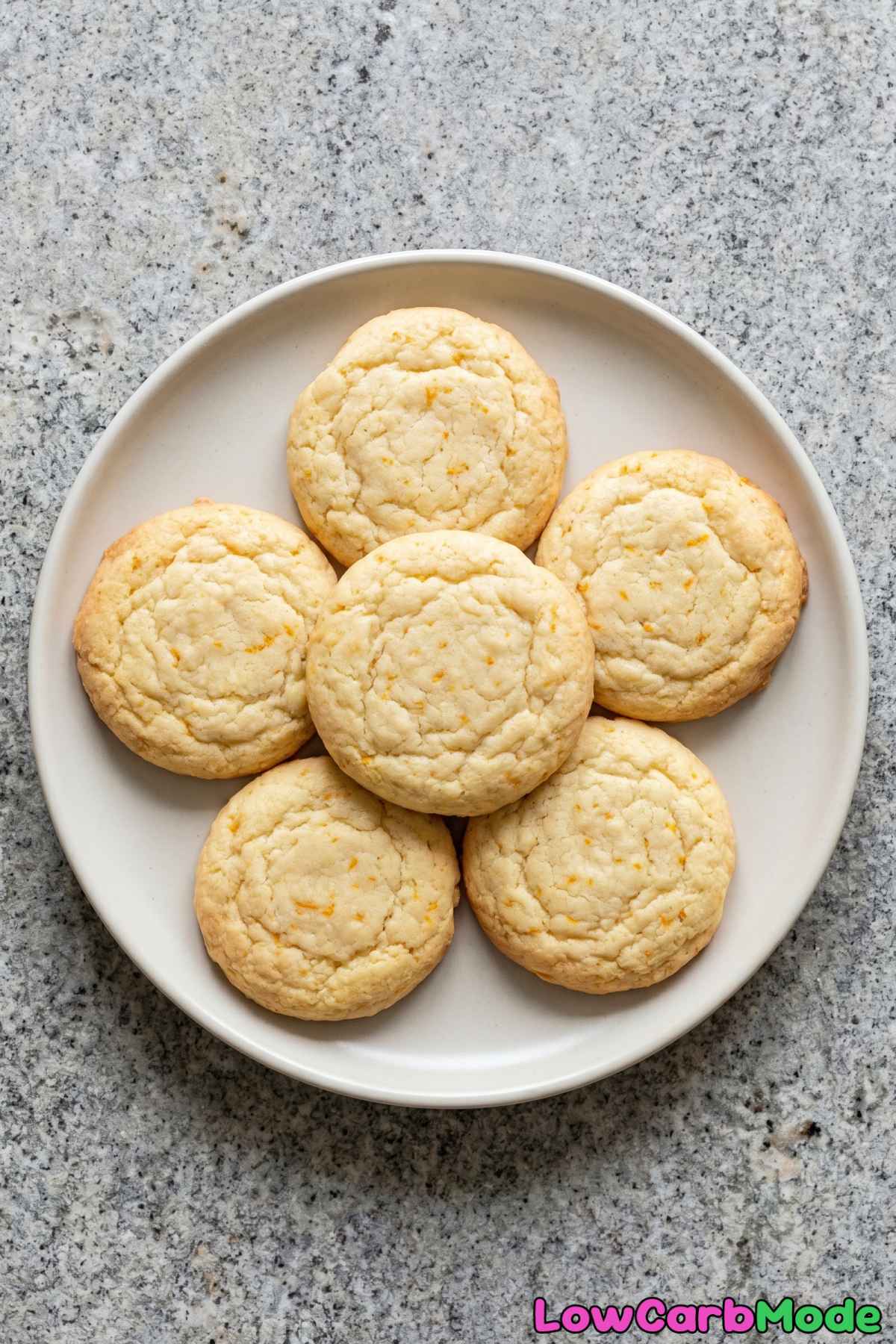 fresh keto ricotta orange cookies