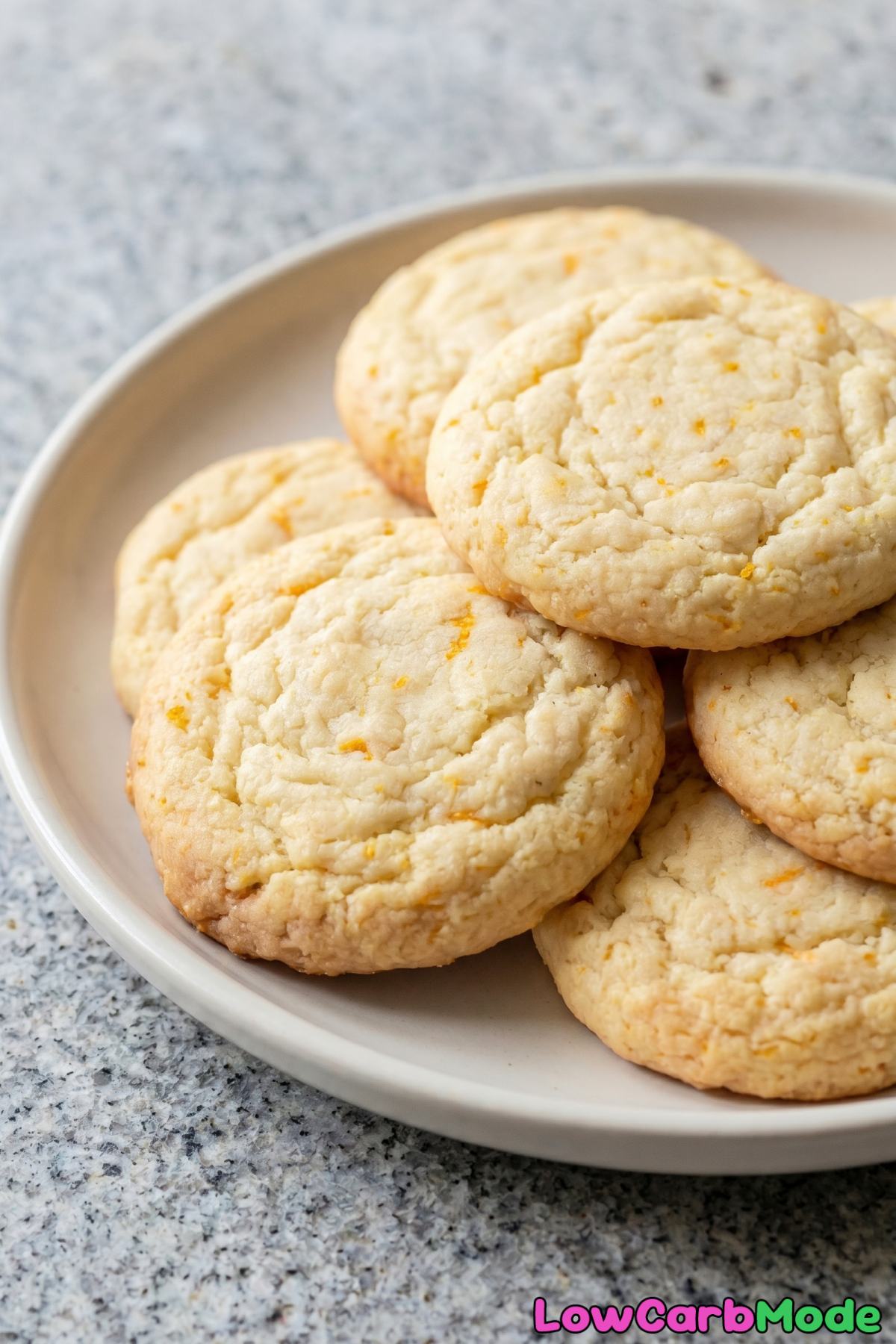 zesty keto orange ricotta cookies