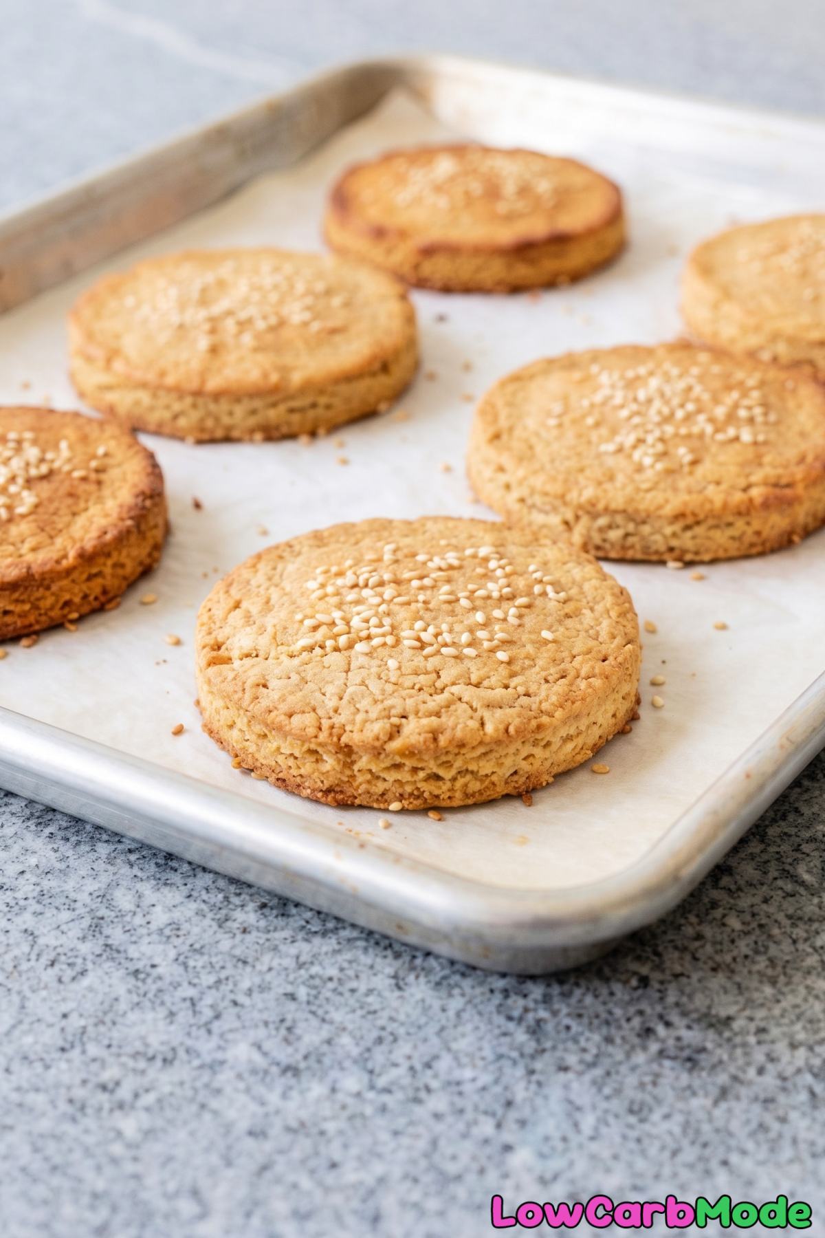 Warm keto sandwich bread thins