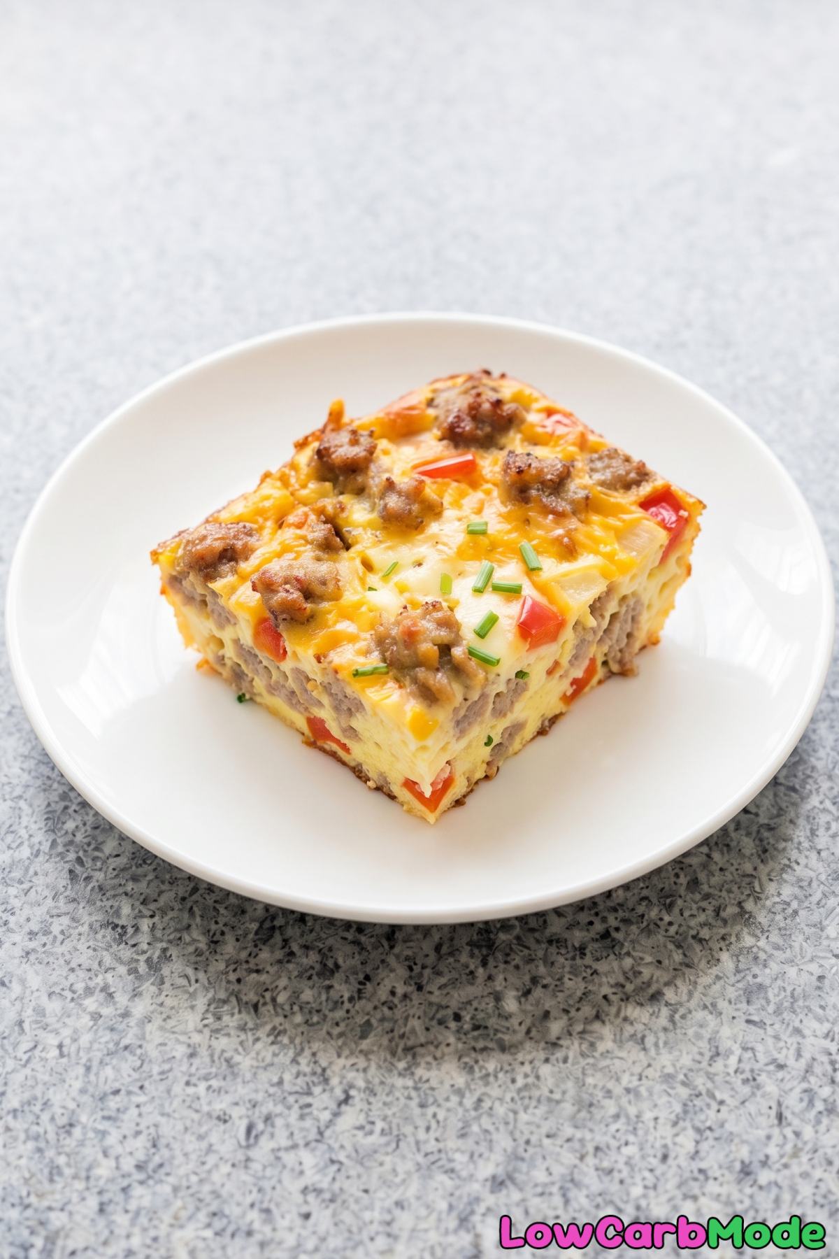 simple keto breakfast egg casserole