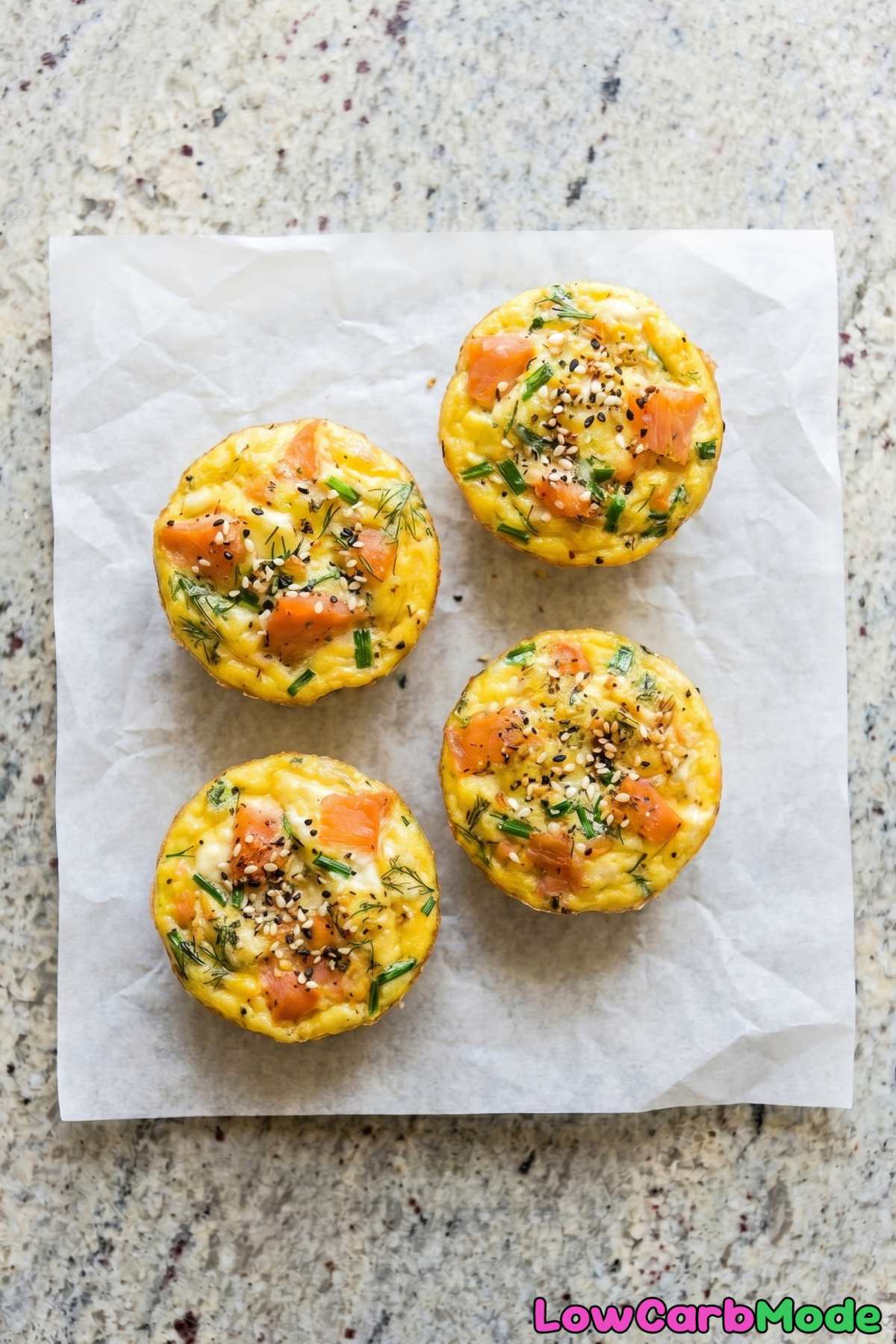 Wholesome smoked salmon keto egg bites