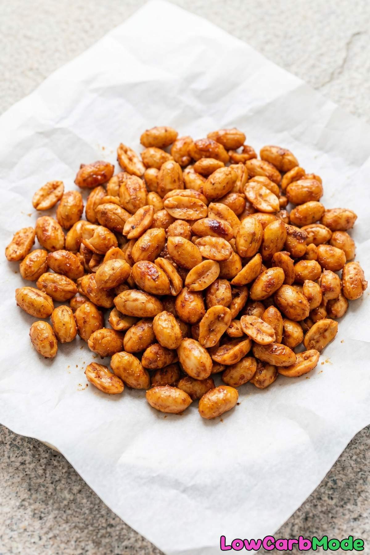 Golden keto spicy honey roasted peanuts
