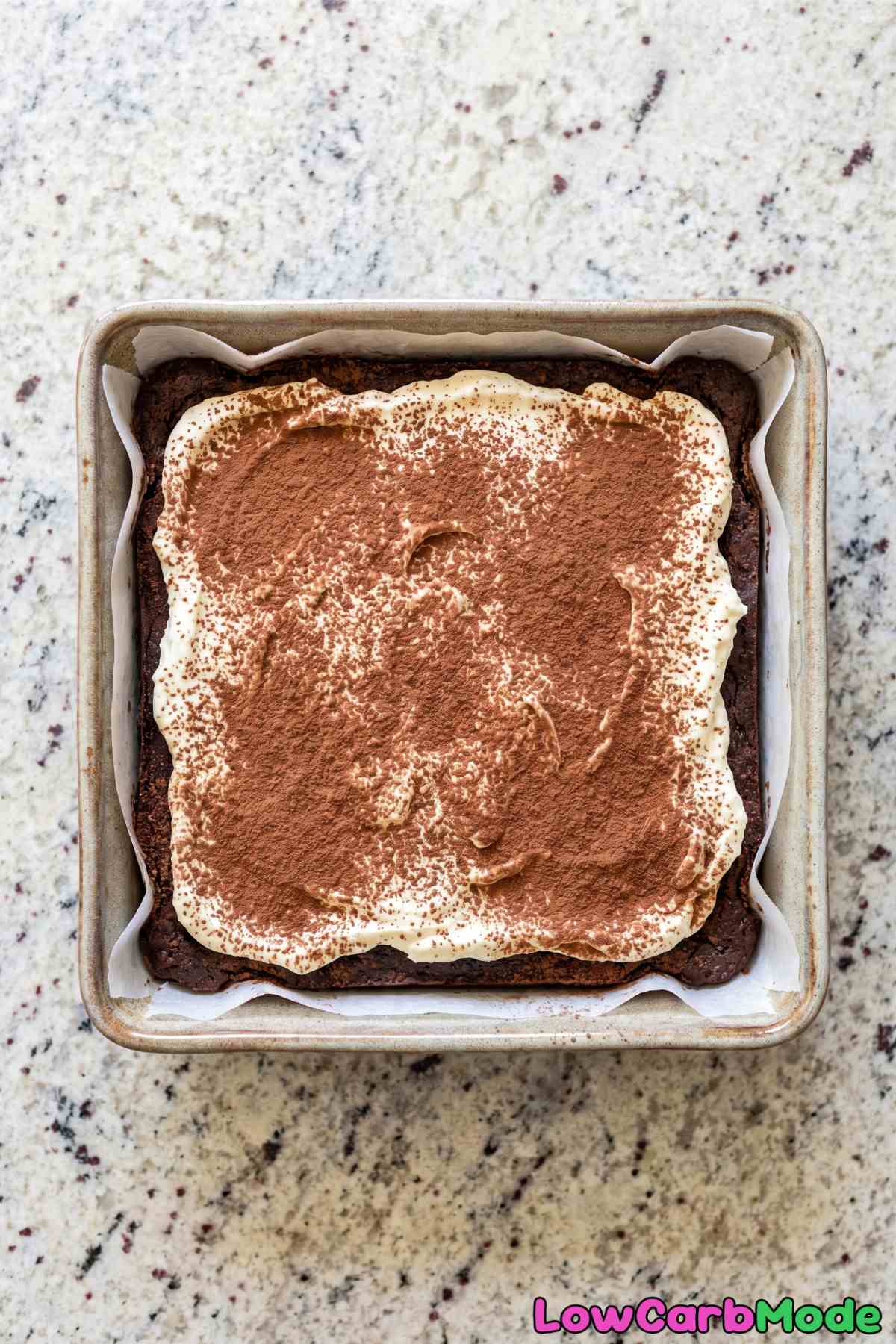 Irresistible keto tiramisu brownie bars