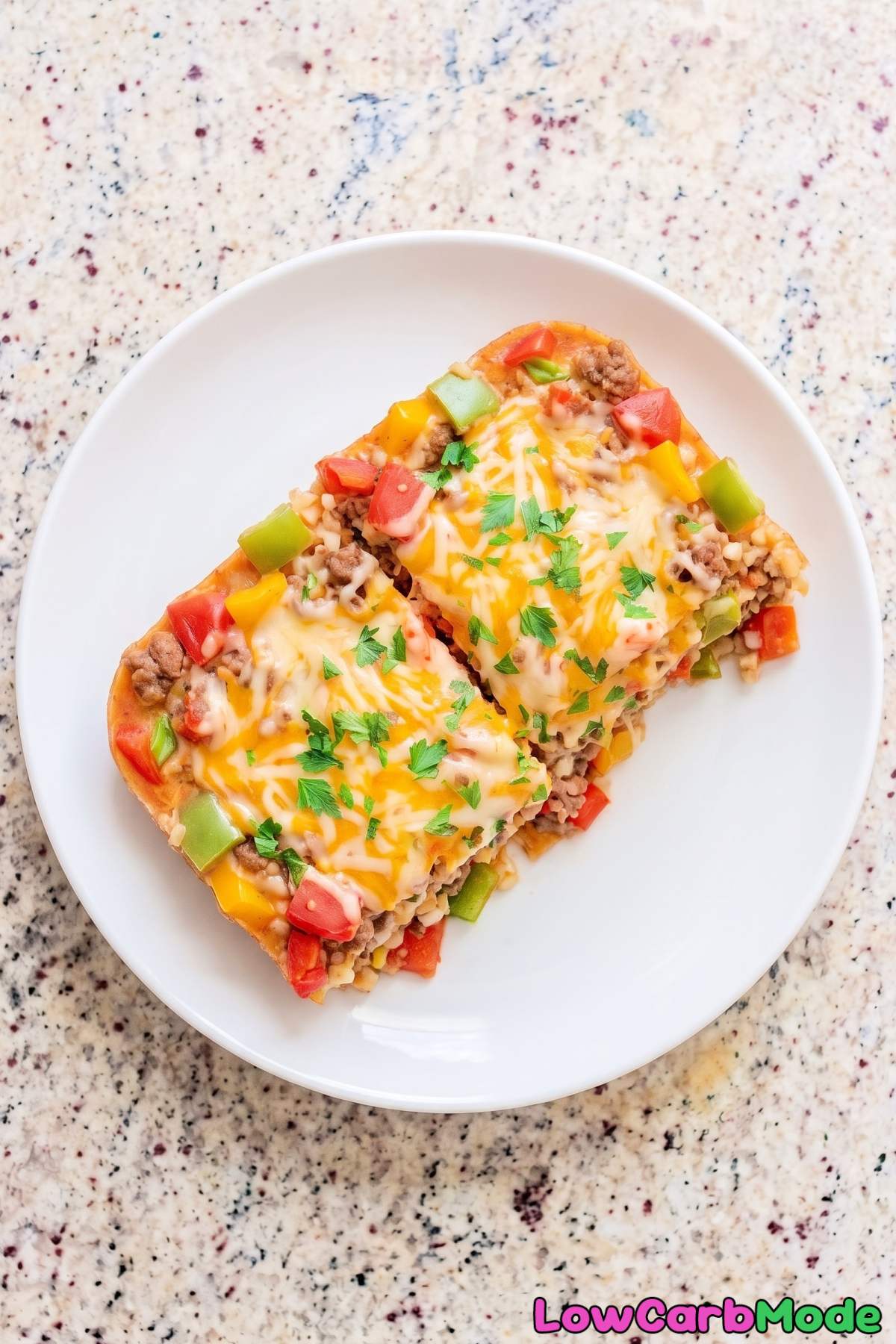 Homemade keto unstuffed pepper skillet
