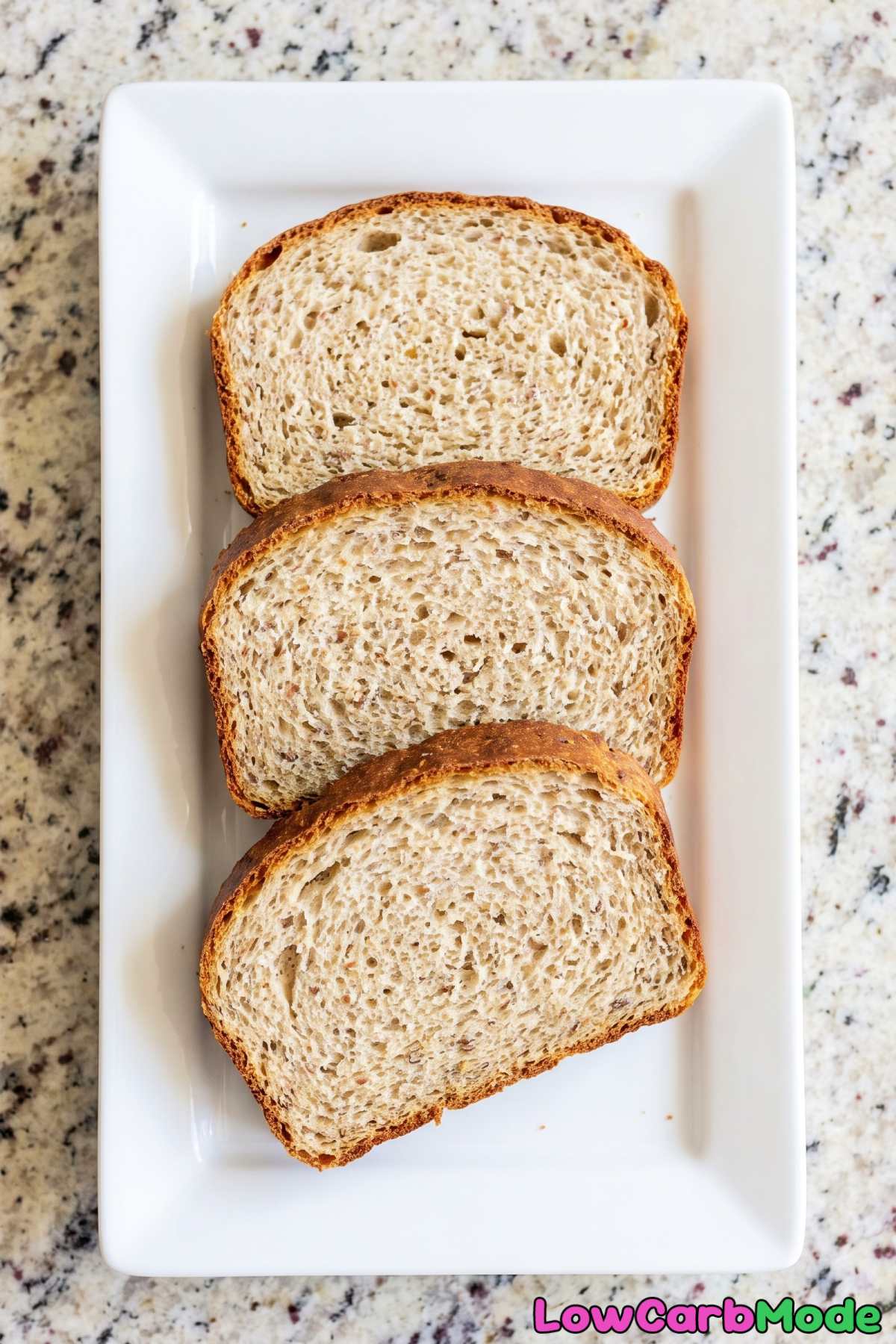 Loaf of soft keto yeast bread