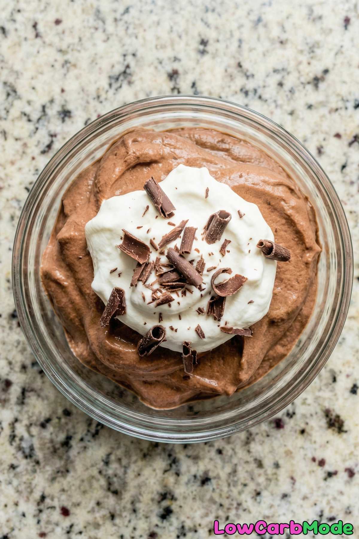 Silky smooth low carb 2-minute mousse