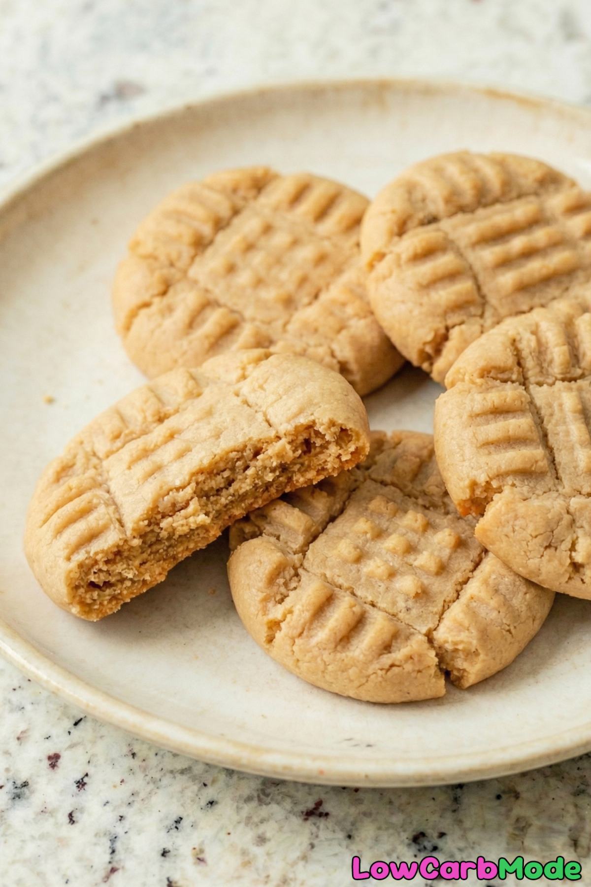 Tender 3-ingredient peanut butter cookies