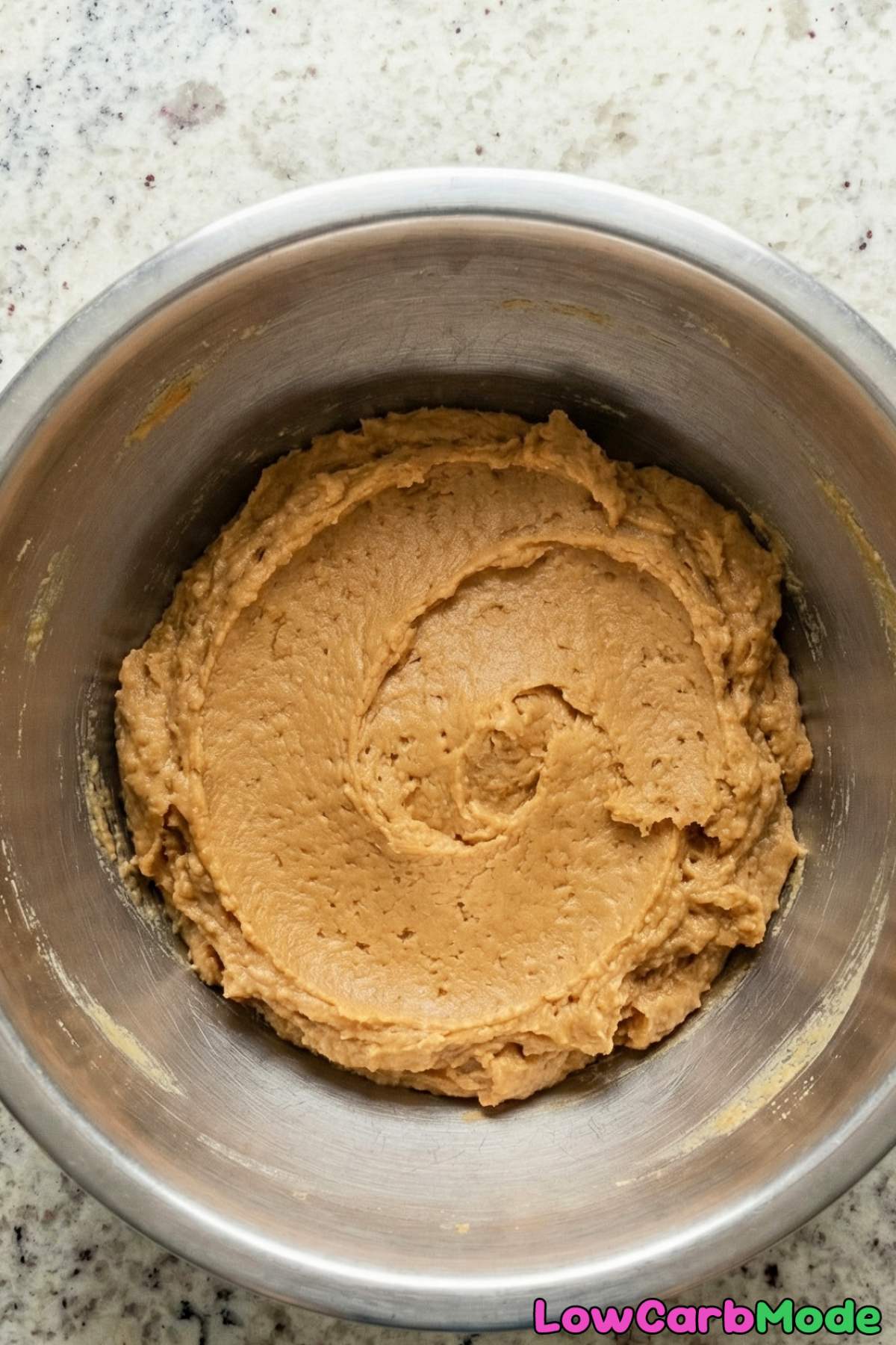 Low Carb 3-Ingredient Peanut Butter Cookies Step 2