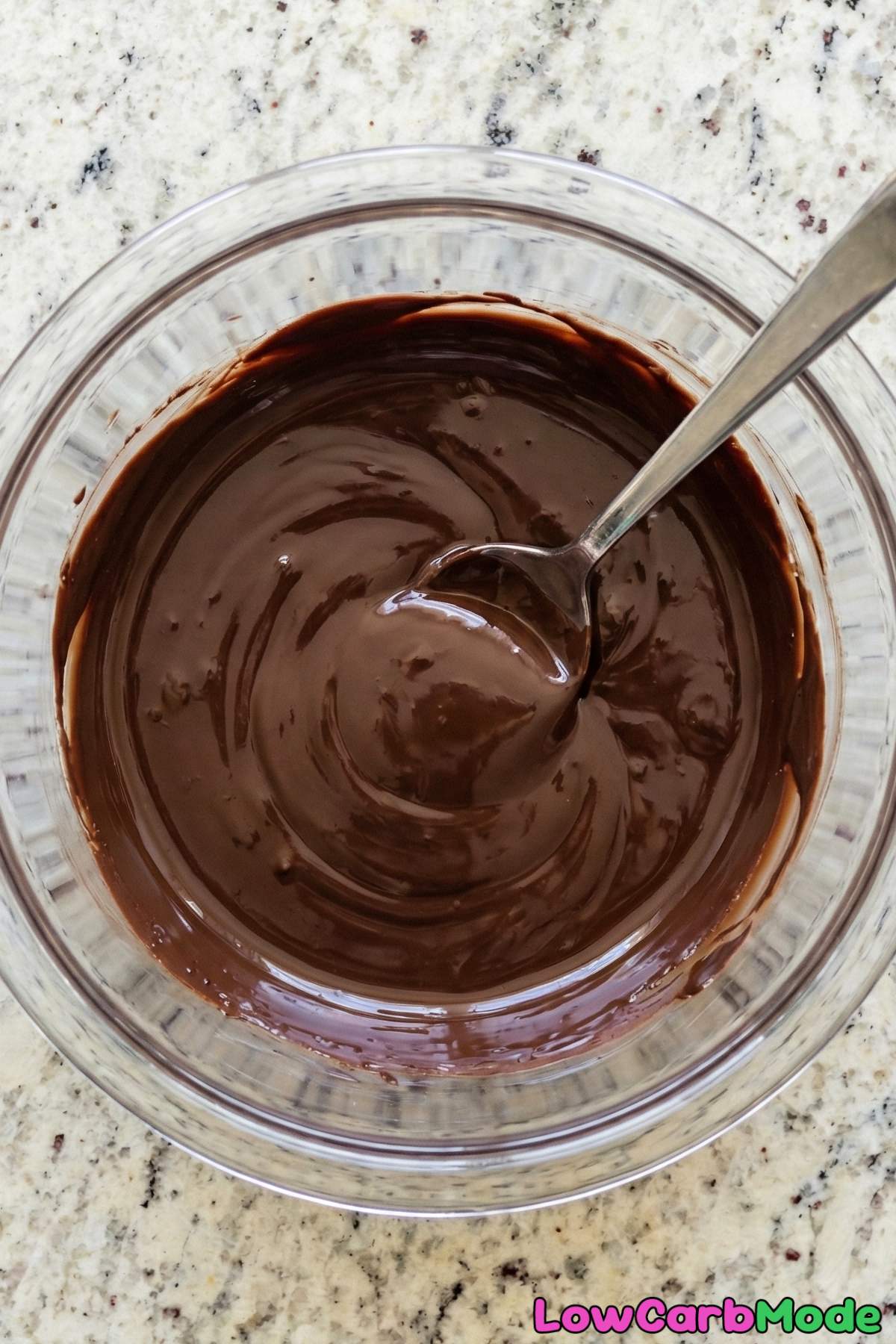 Low Carb Chocolate Bark with Sea Salt Step 2