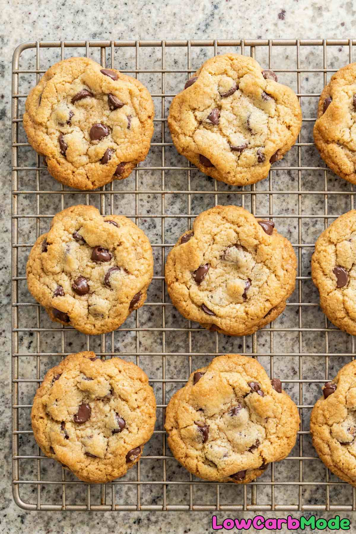 Easy low carb chocolate chip cookies