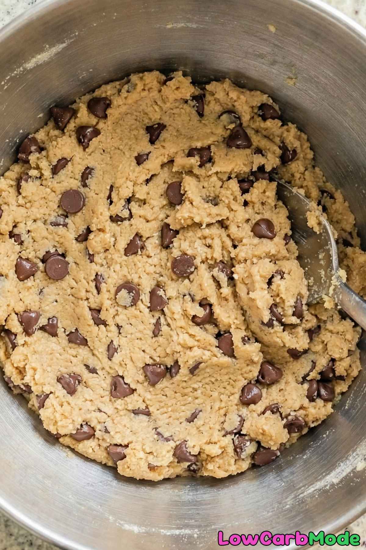 Low Carb Chocolate Chip Cookies Step 3