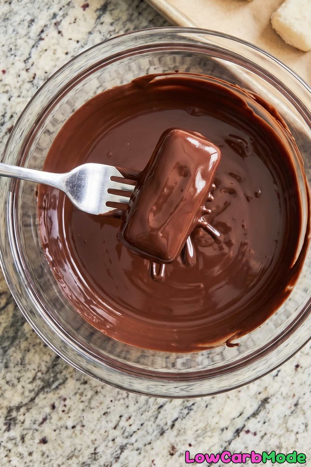 Low Carb Chocolate Coconut Bars Step 5
