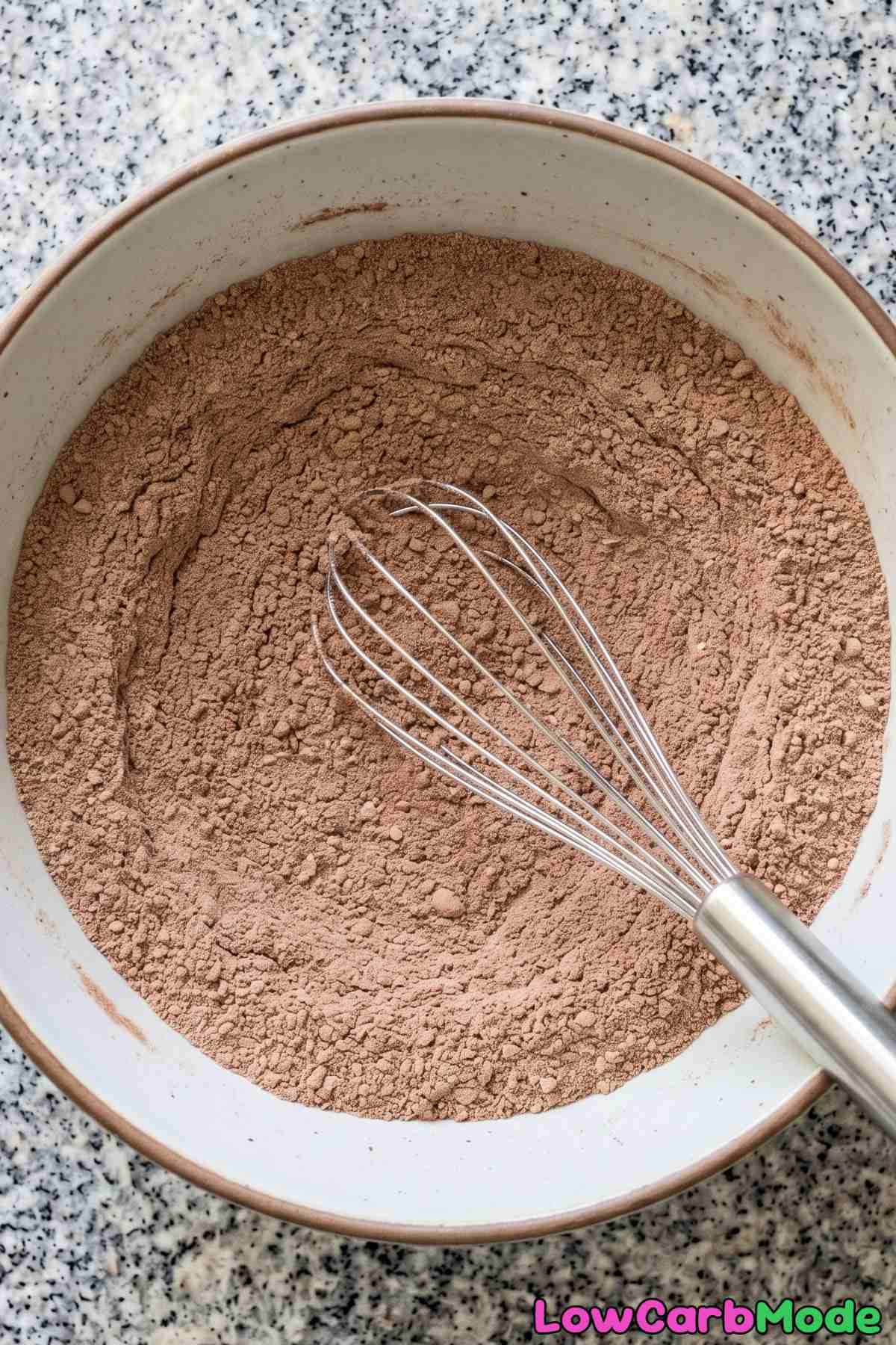 Low Carb Cream Cheese Swirl Brownies Step 2