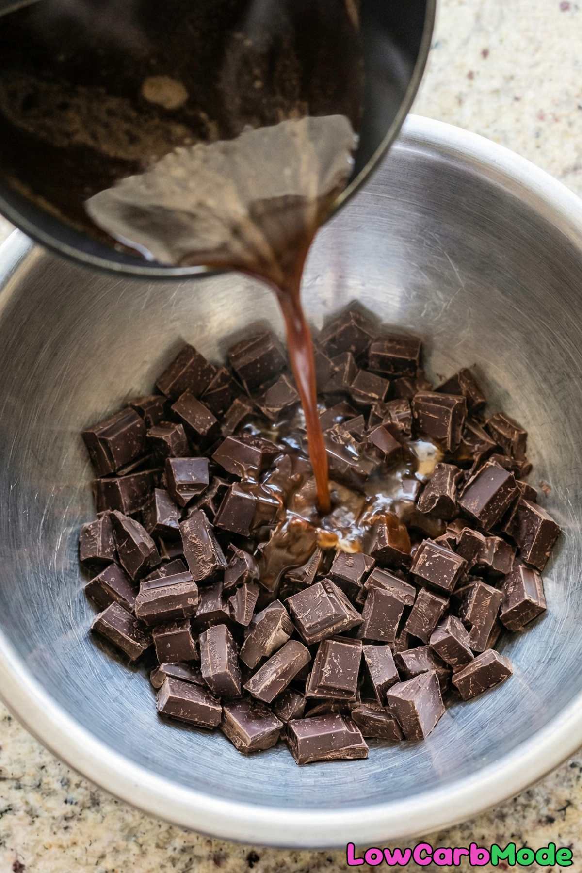 Low Carb Espresso Chocolate Truffles Step 2