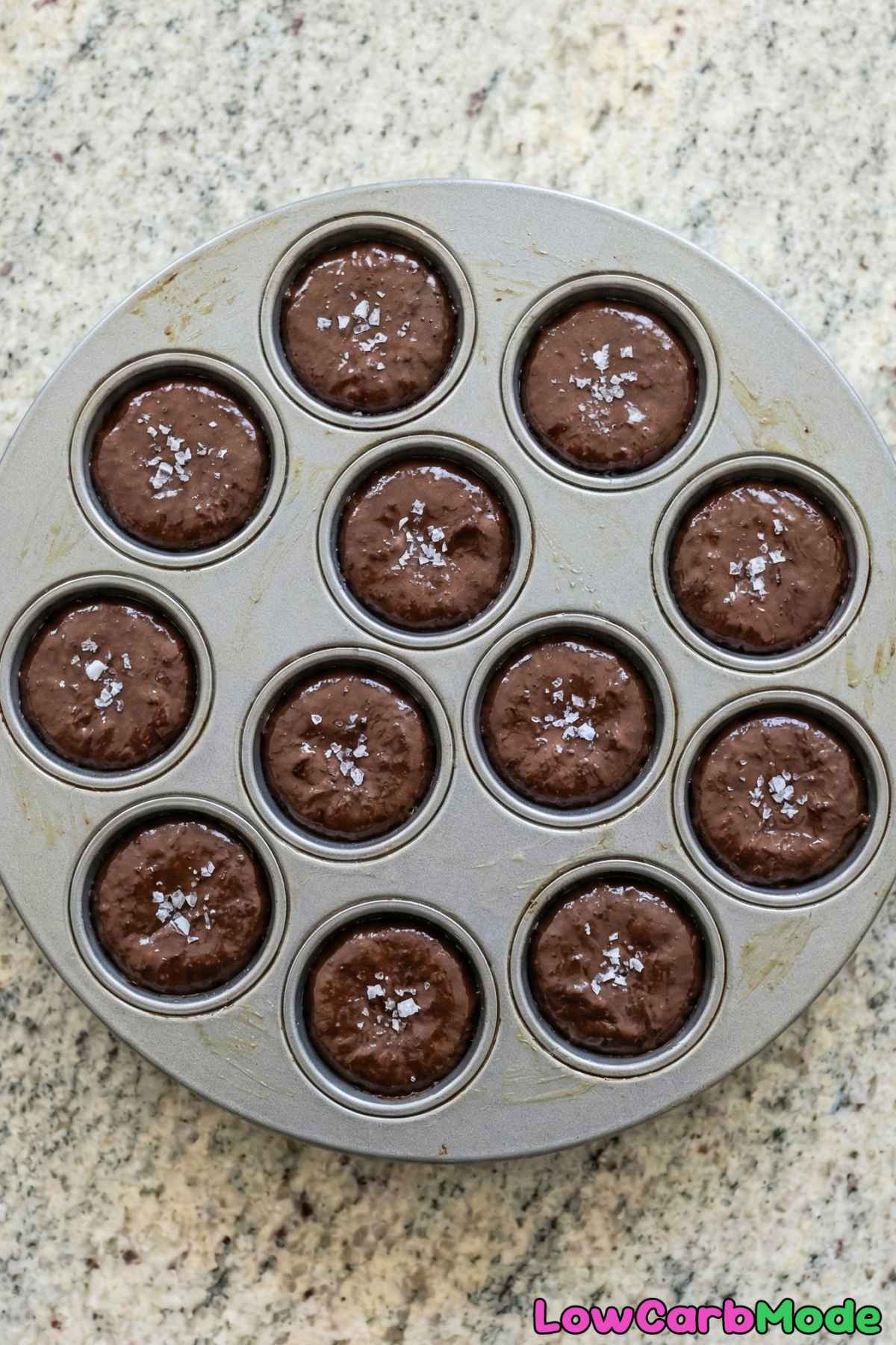 Low Carb Fudgy Brownie Bites Step 4