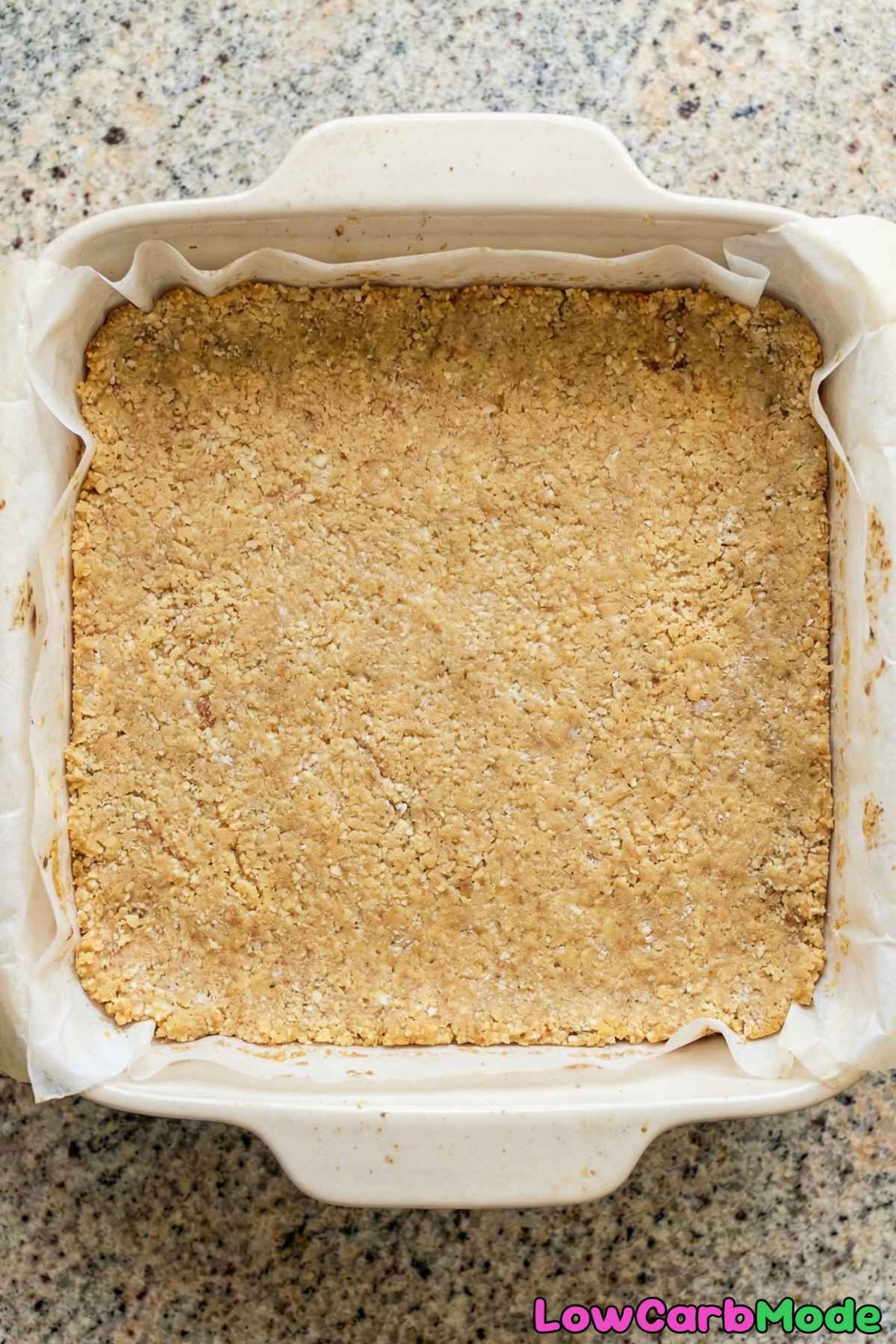 Low Carb Key Lime Cheesecake Bars Step 2