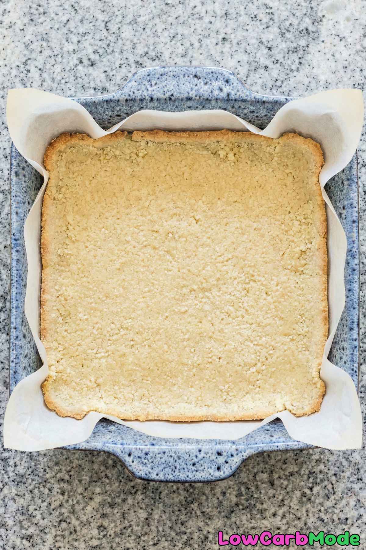 Low Carb Lemon Bars Step 2