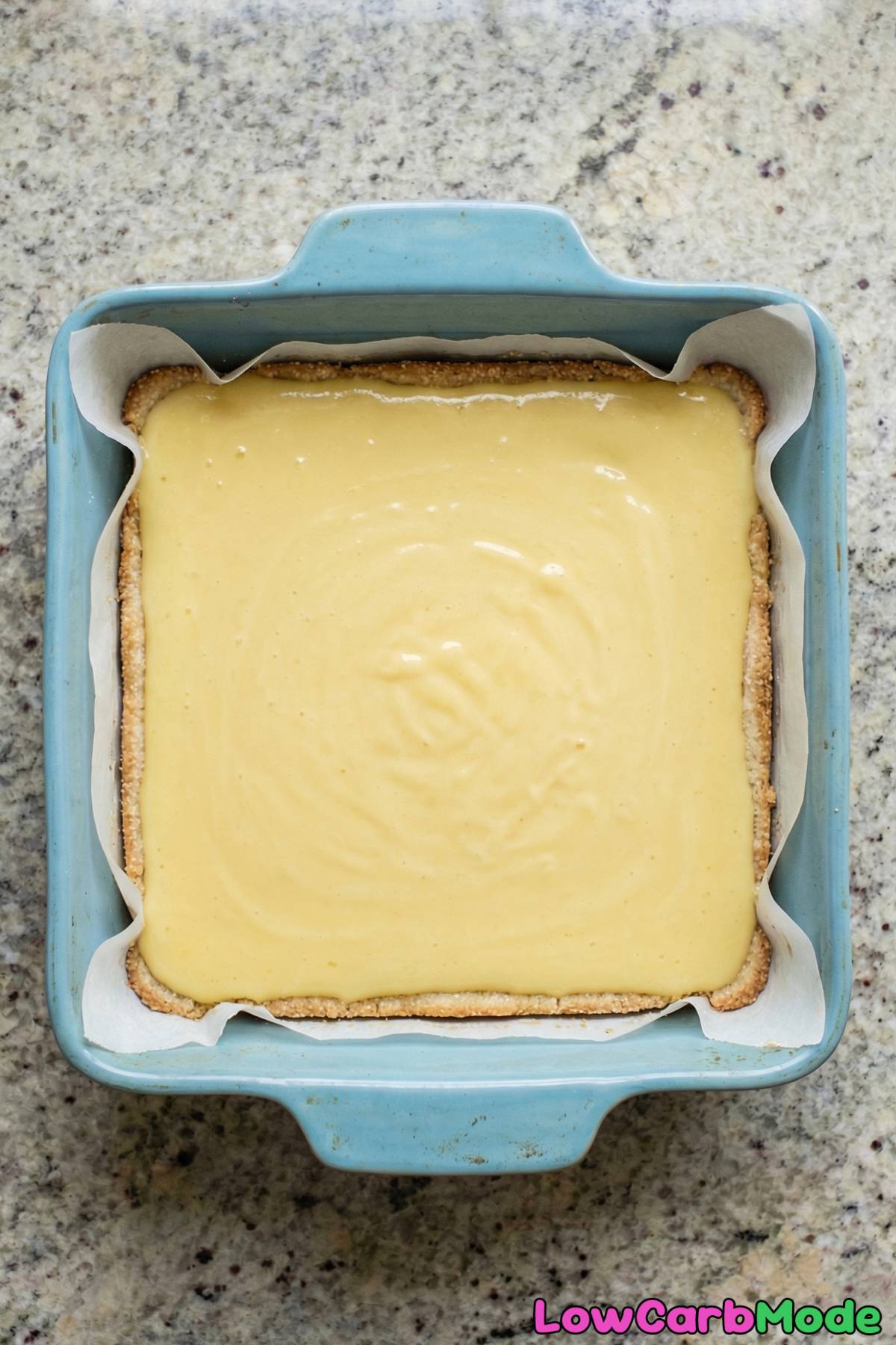 Low Carb Lemon Bars Step 4