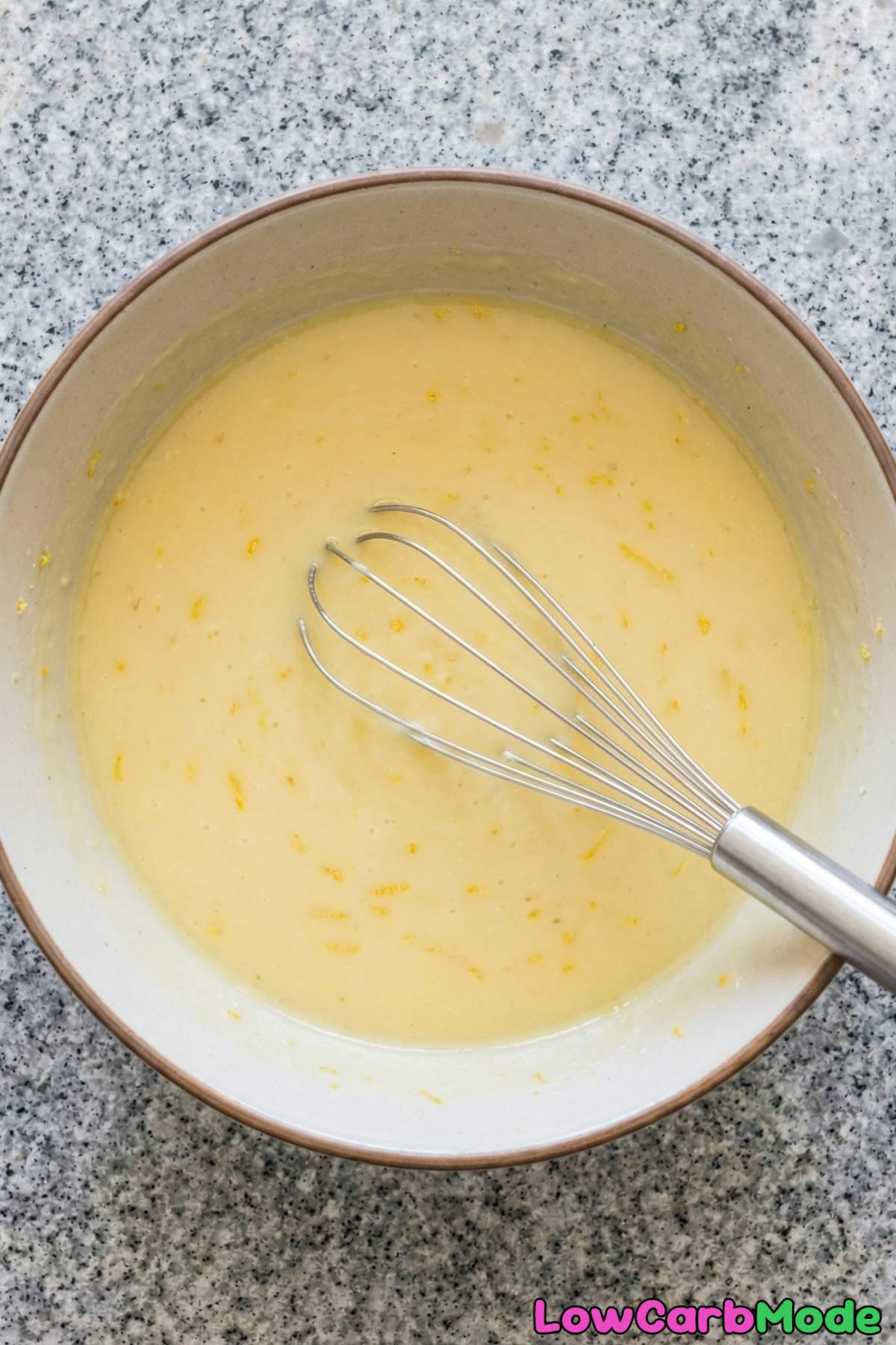 Low Carb Lemon Bars Step 4