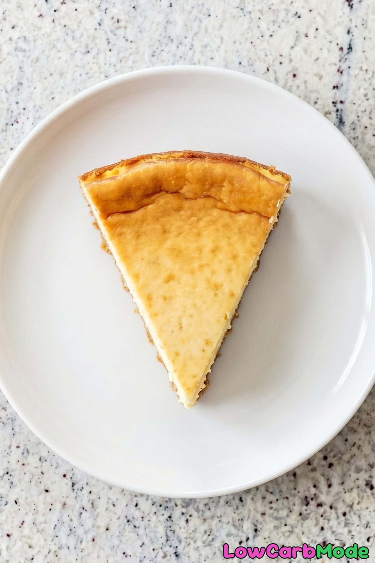 Luscious low carb New York cheesecake