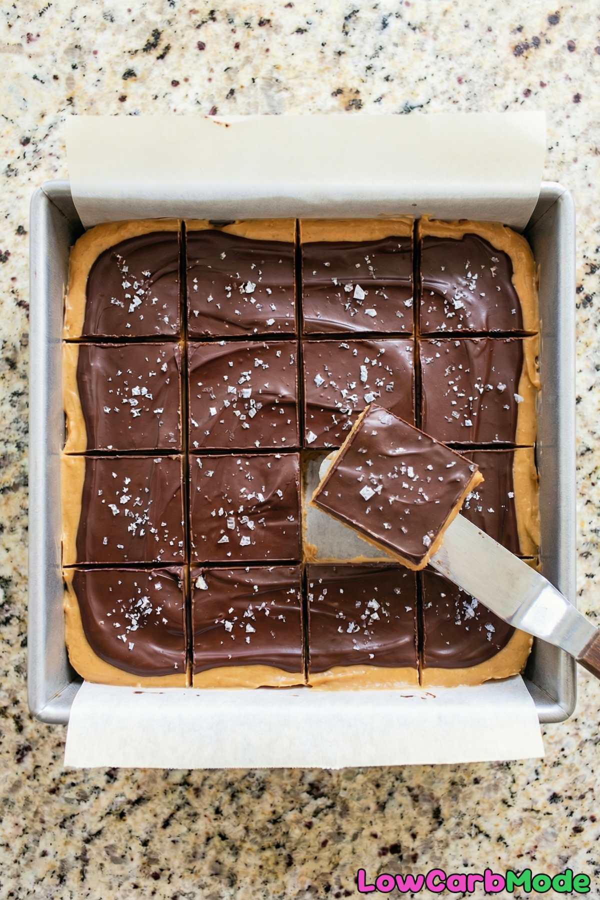Tempting low carb no-bake chocolate bars