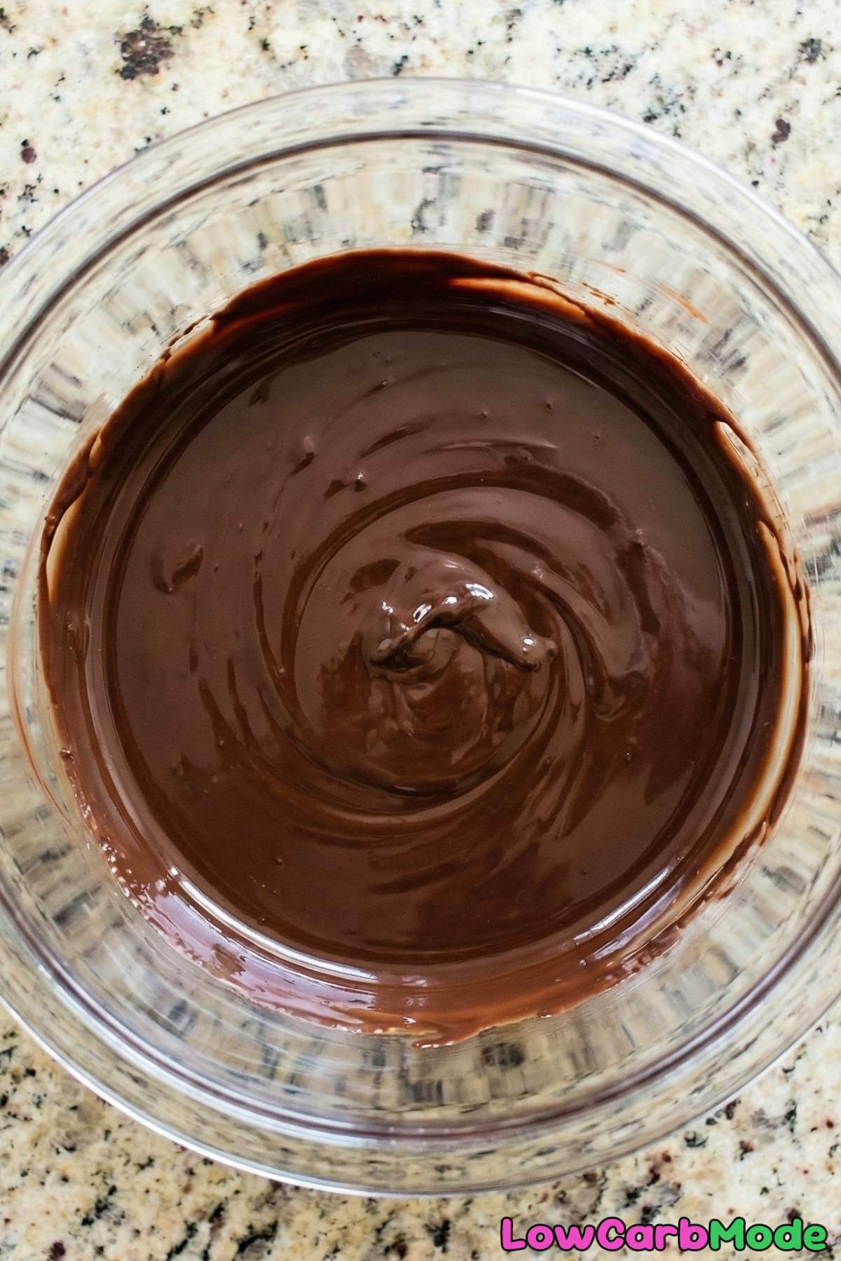 Low Carb No-Bake Peanut Butter Chocolate Bars Step 3