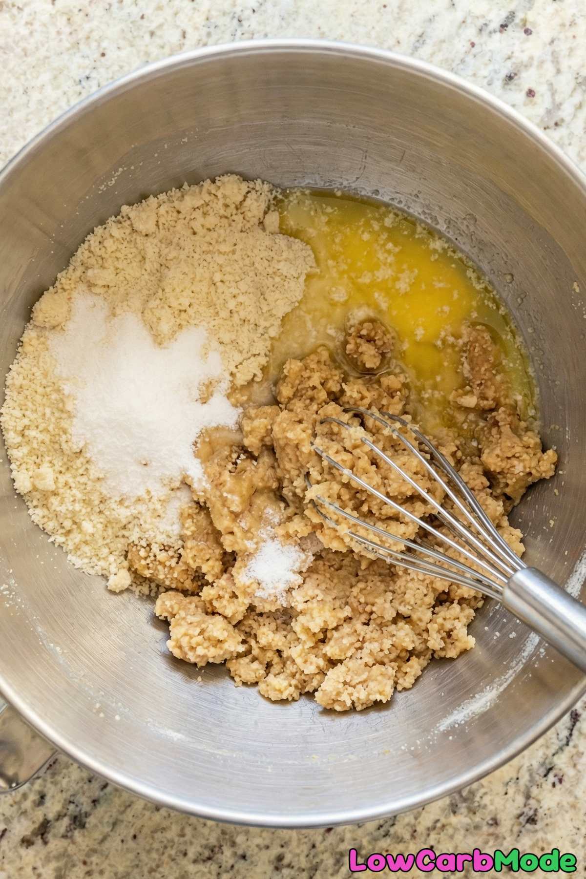 Low Carb Pecan Pie Bars Step 2