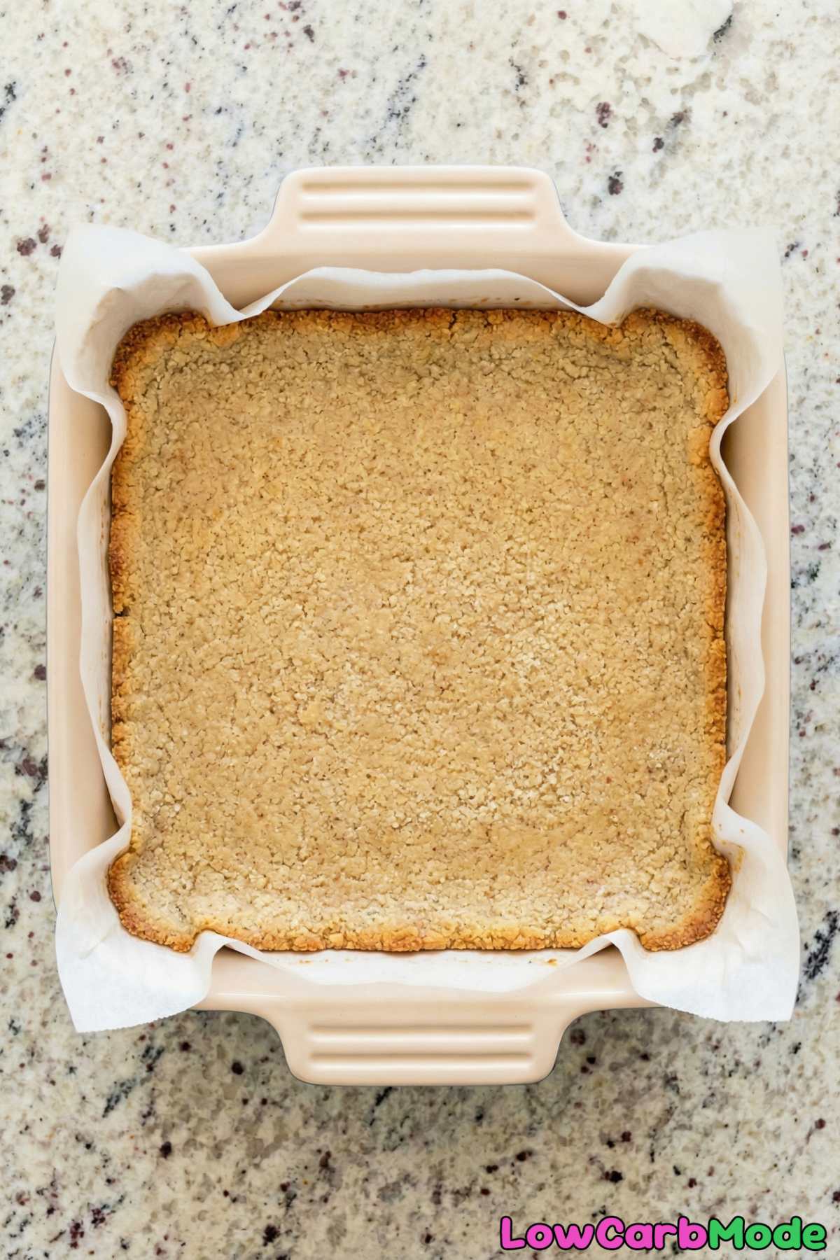 Low Carb Pumpkin Cheesecake Bars Step 2