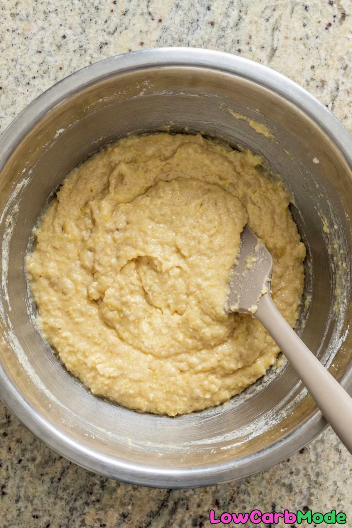 Low Carb Ricotta Lemon Cake Step 3