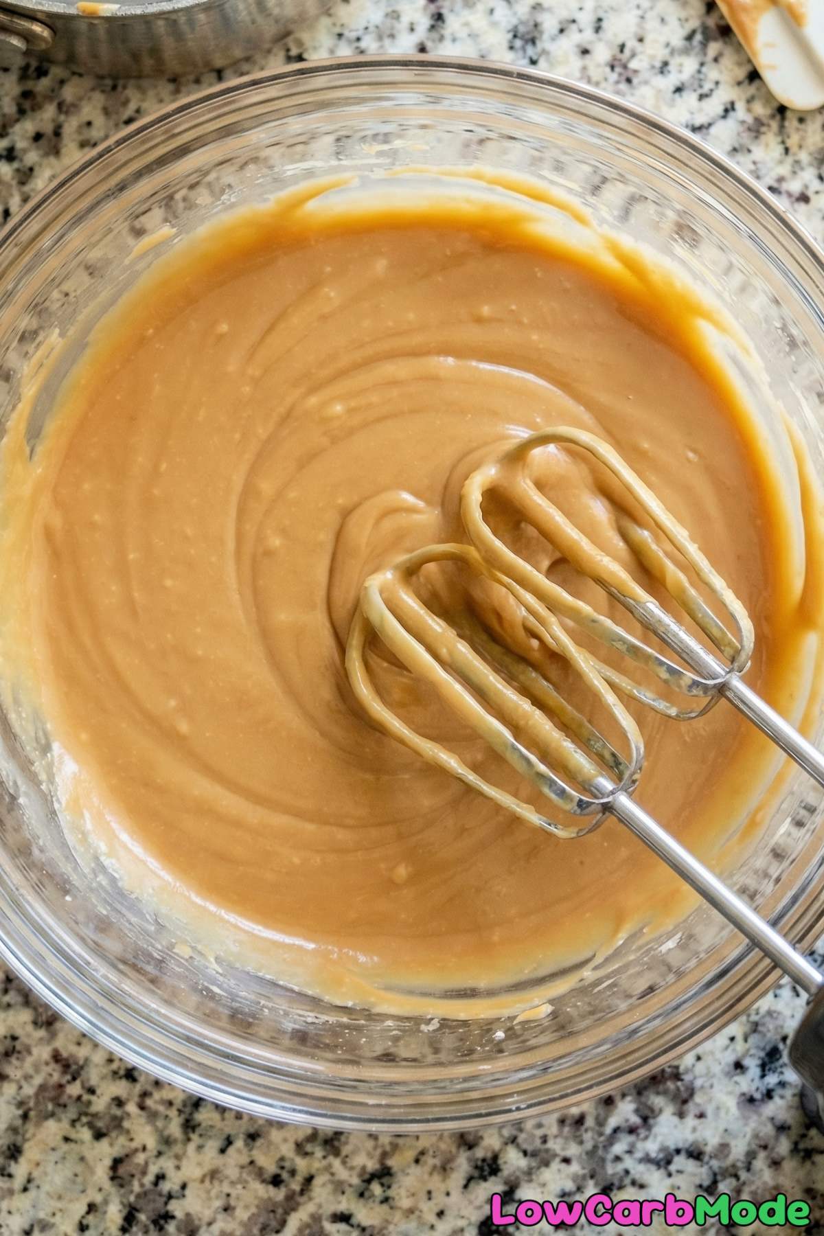 Low Carb Salted Caramel Fudge Step 3