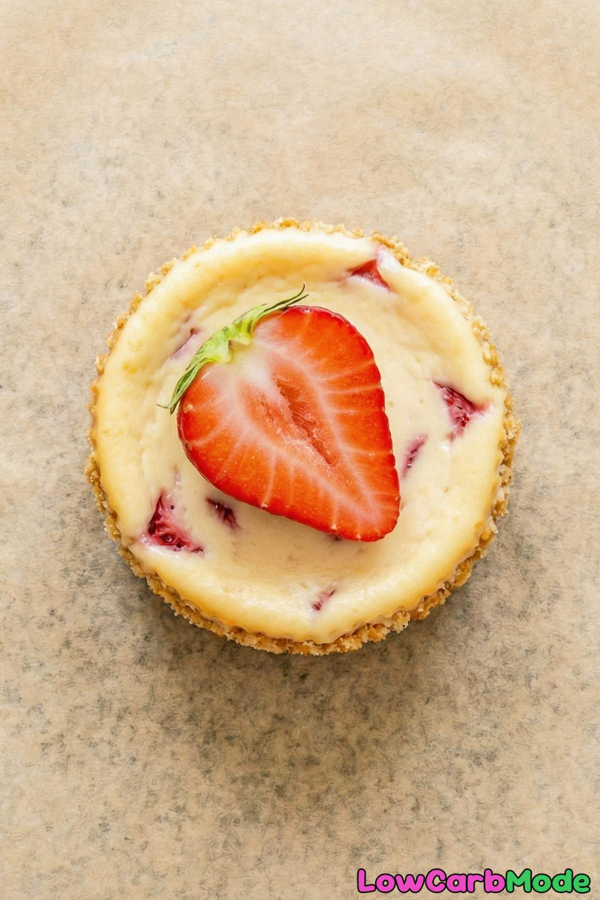 Homemade low carb strawberry cheesecake bites