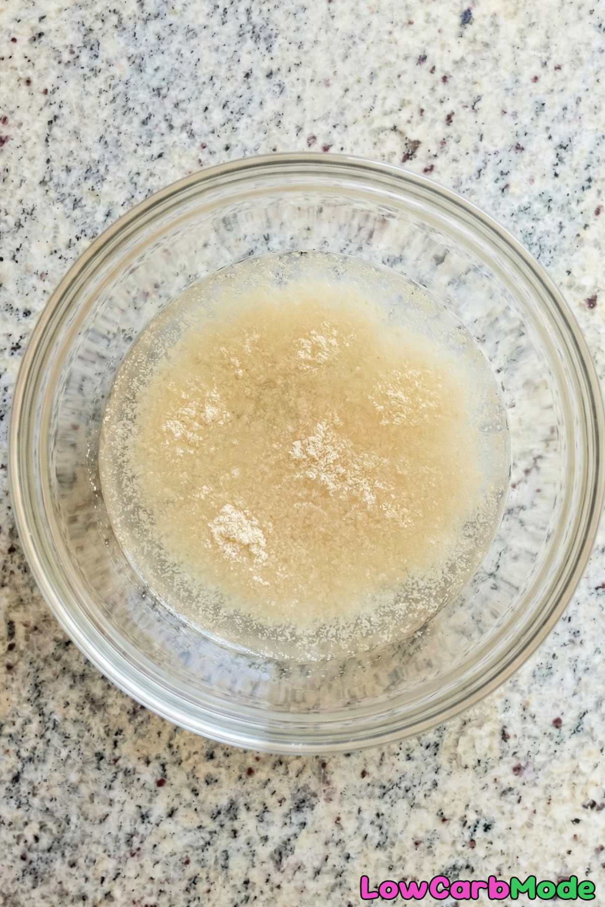 Low Carb Vanilla Panna Cotta Step 1