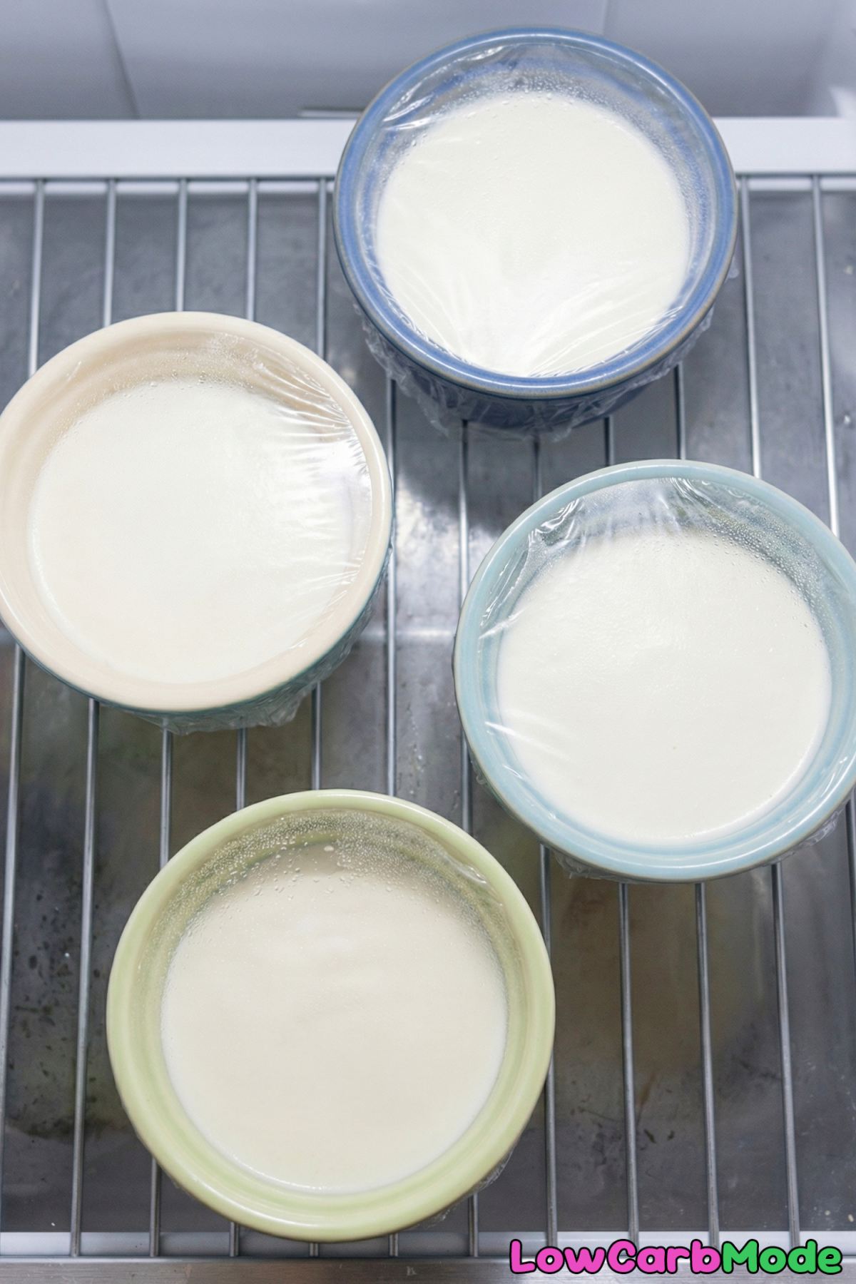 Low Carb Vanilla Panna Cotta Step 5