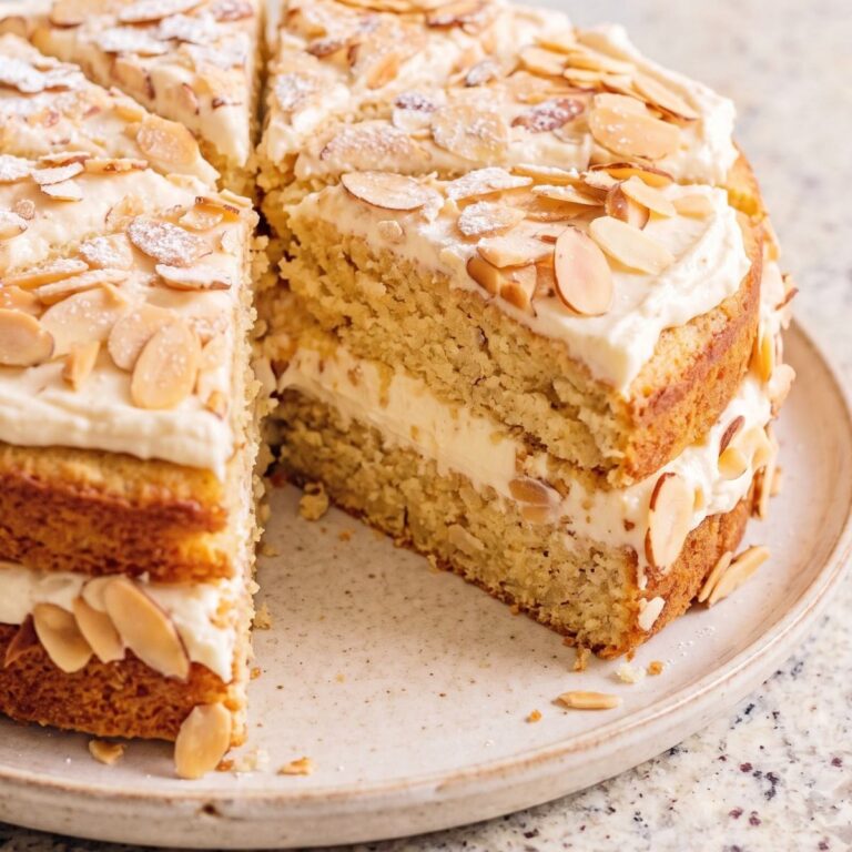 Keto Almond Cream Cake