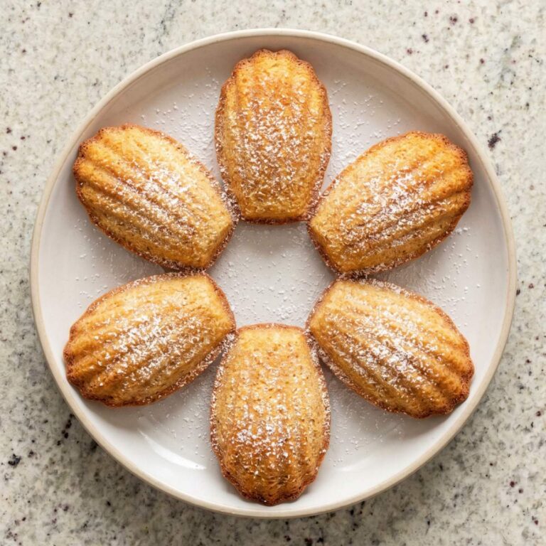 Keto Almond Flour Madeleines