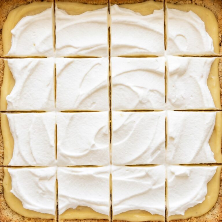 Keto Banana Cream Pie Bars