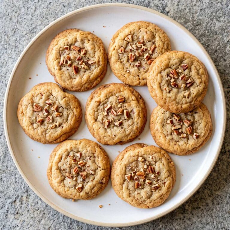 Keto Brown Butter Pecan Cookies