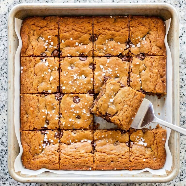 Keto Browned Butter Cookie Bars