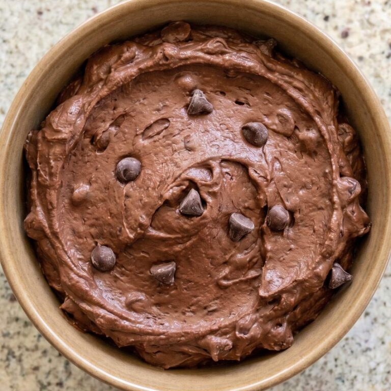 Keto Brownie Batter Dip