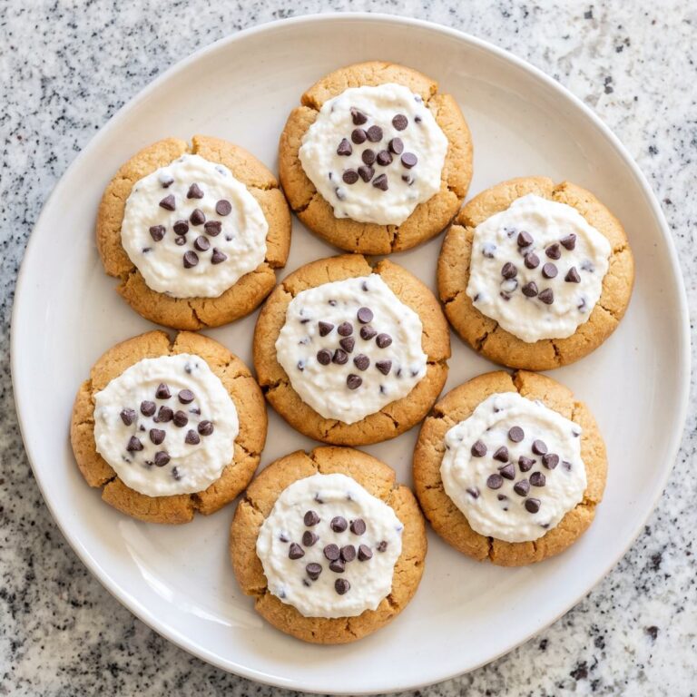 Keto Cannoli Cream Cookies