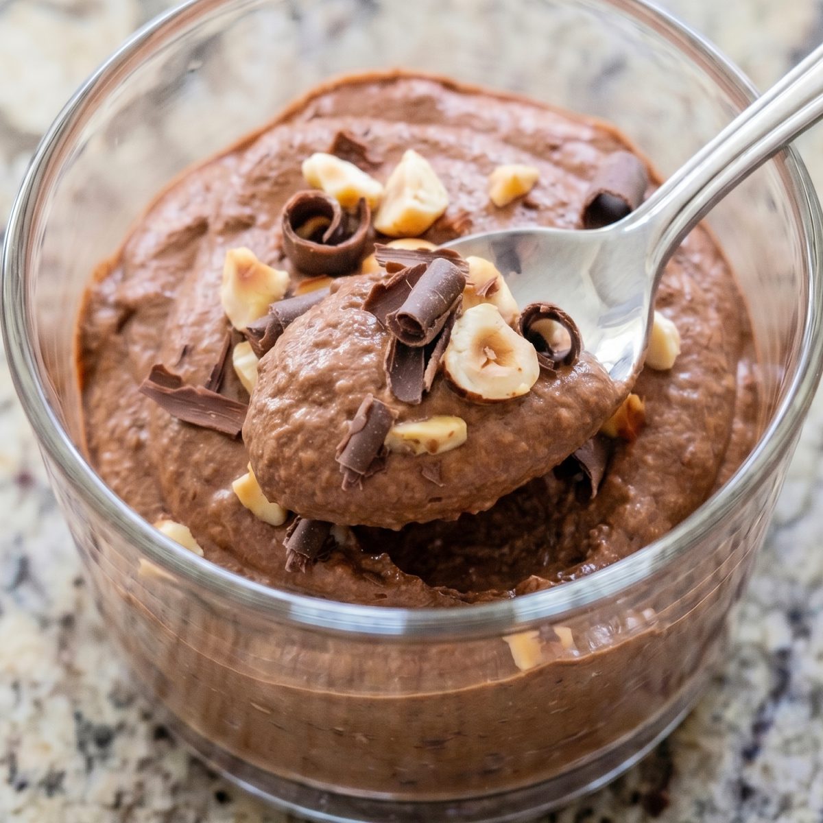 Keto Chocolate Hazelnut Mousse