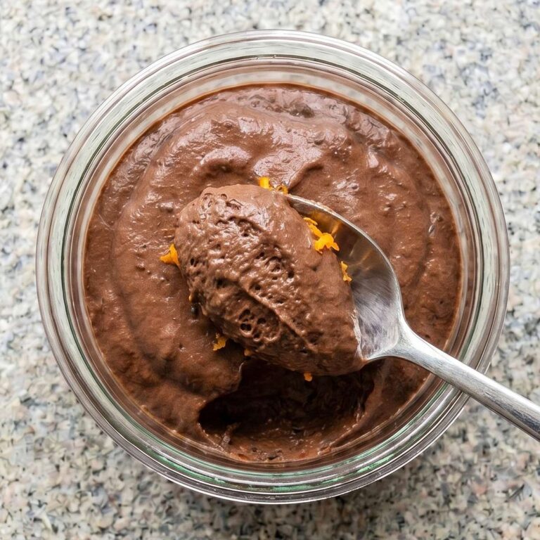 Keto Chocolate Orange Mousse