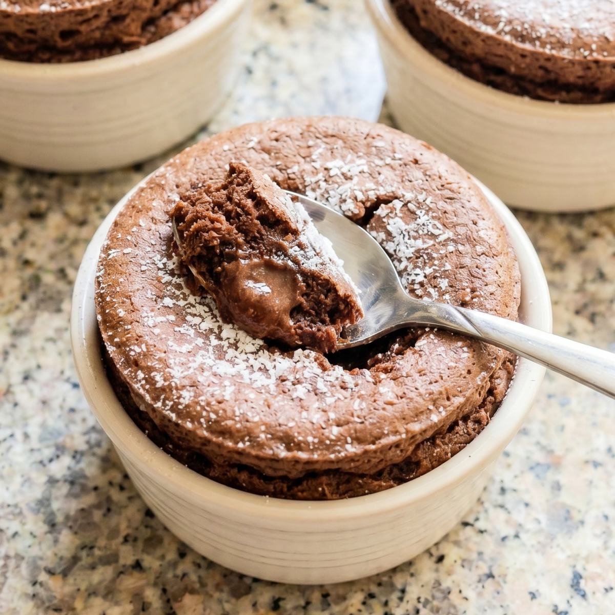 Keto Chocolate Souffle