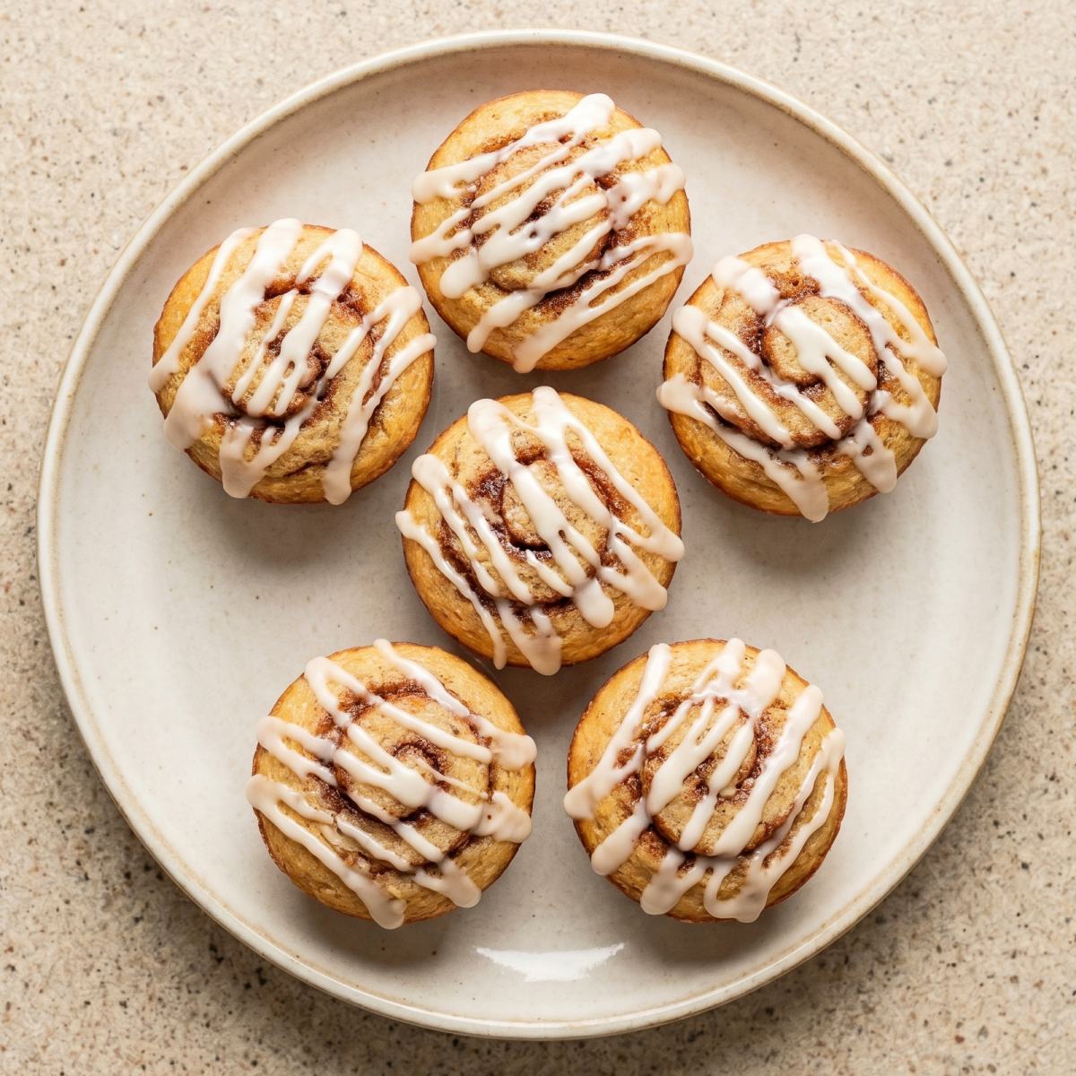 Keto Cinnamon Roll Stuffed Muffins