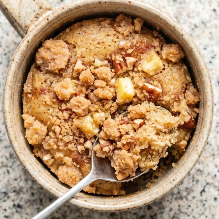 Keto Coffee Cake Mug Cake