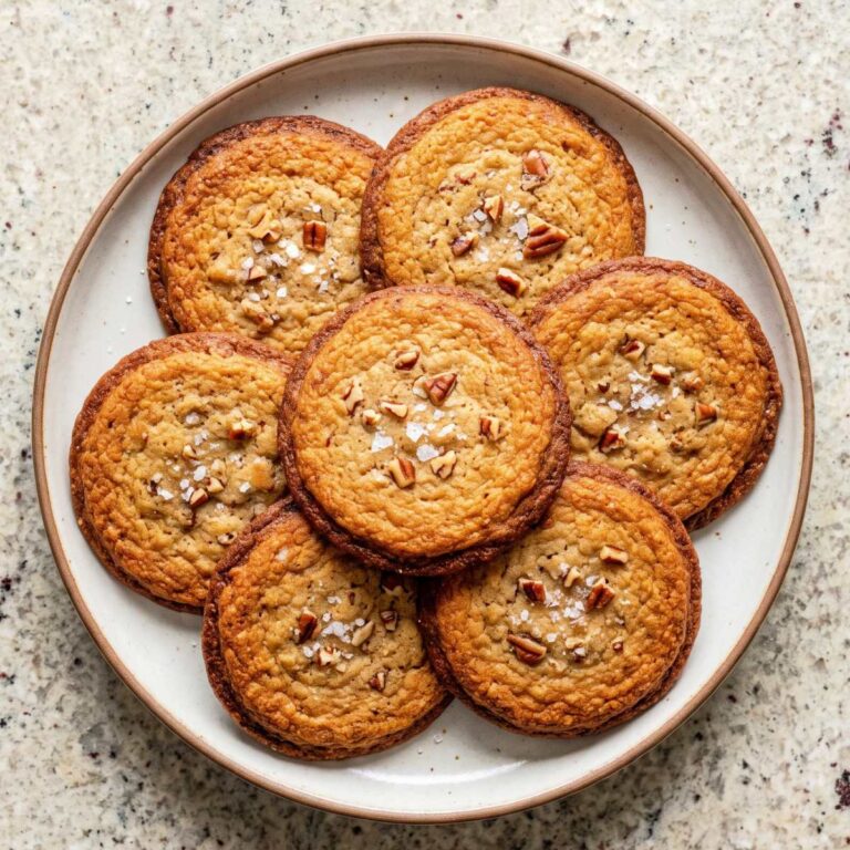 Keto Cottage Cheese Brown Butter Pecan Cookies